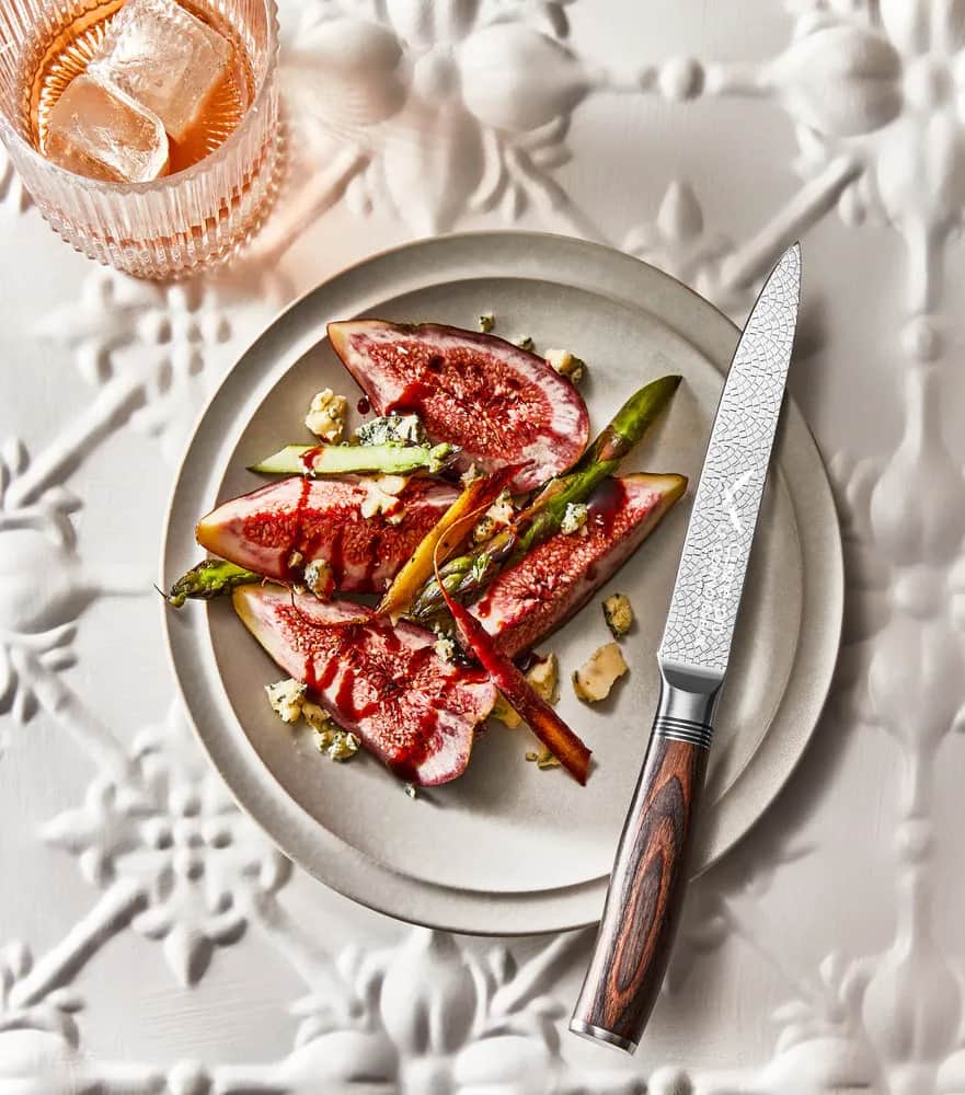 THE CUSTOM CHEF™ Universalknive Cuisine::pro Le Connoisseur Utilty Kniv i Brun, 2