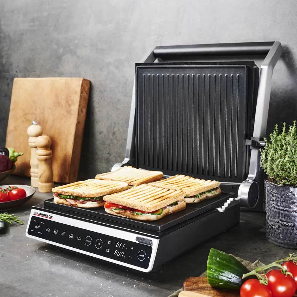 GASTROBACK Bordgrill Design Advanced Smart Bordgrill i Sort/stål, 2