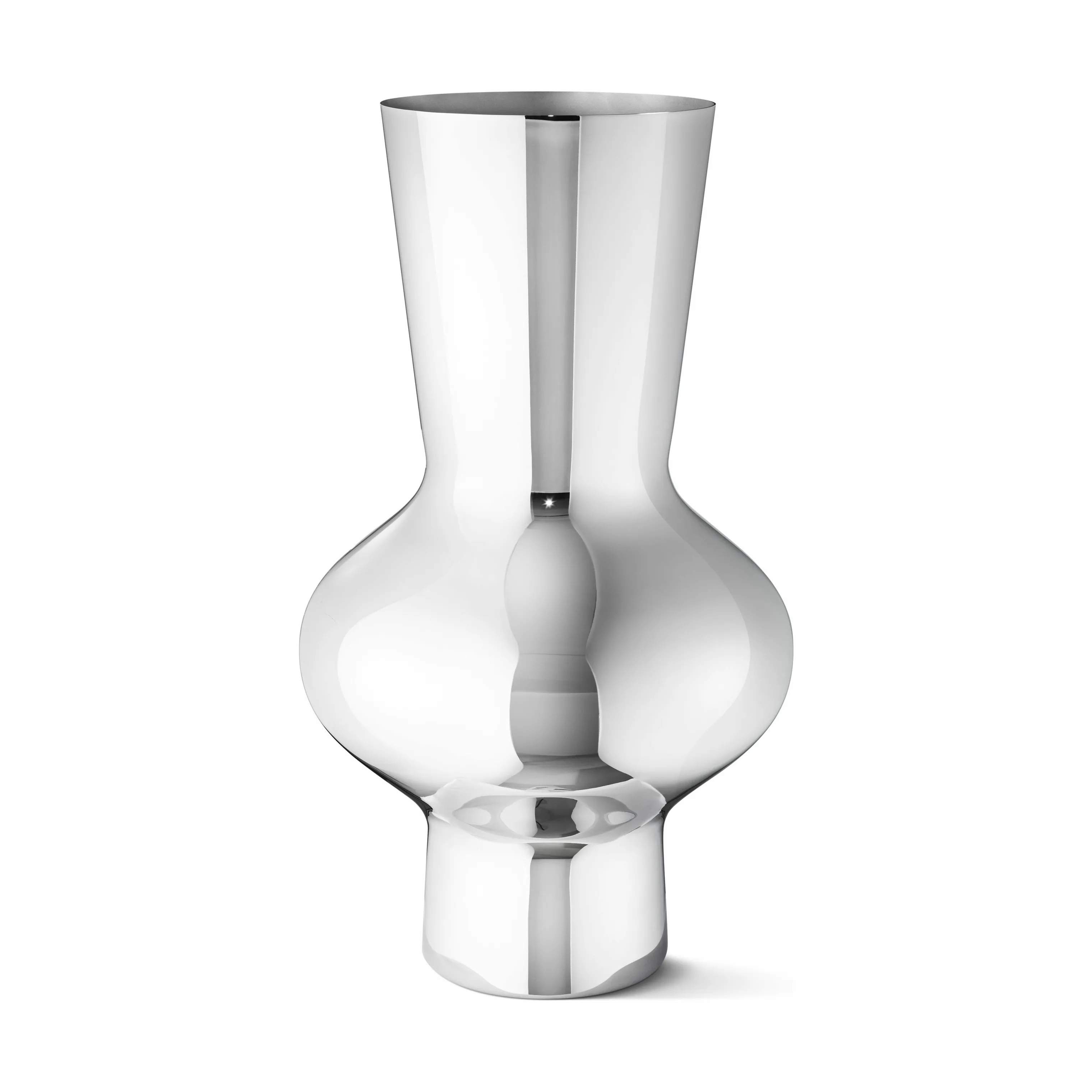 Georg Jensen Vaser Alfredo Vase 49,6 cm i Stål, 49,6 cm, 1
