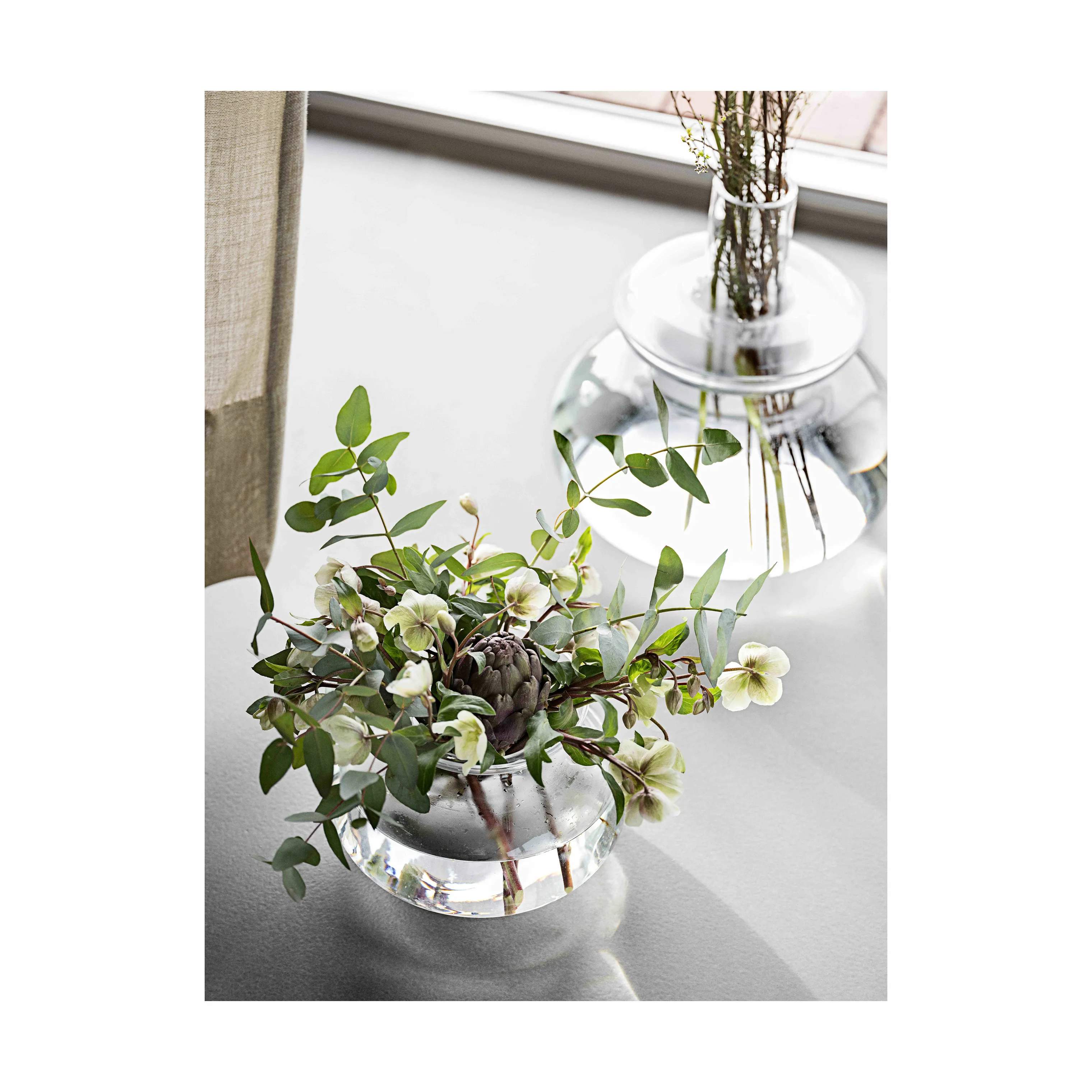 Zone Vaser Inu Vase i Pure clear, 33 cm, 3