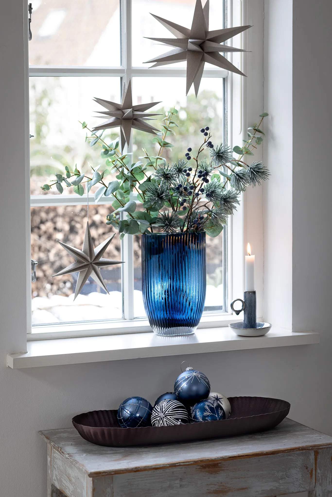 Casa Christmas Bakker Metalbakke i Mørk brun, 2