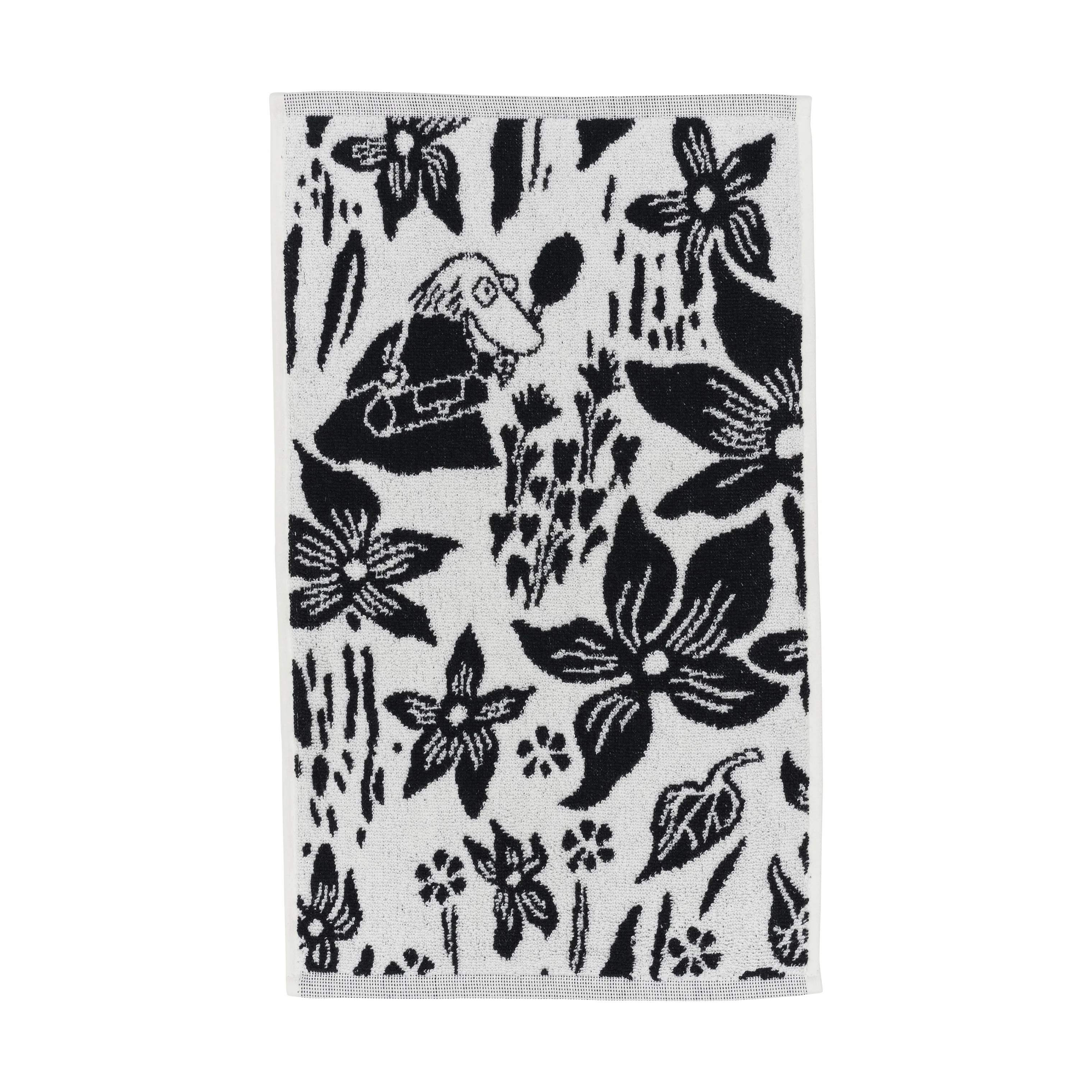 Håndklæde - Lilje, lilje sort, large