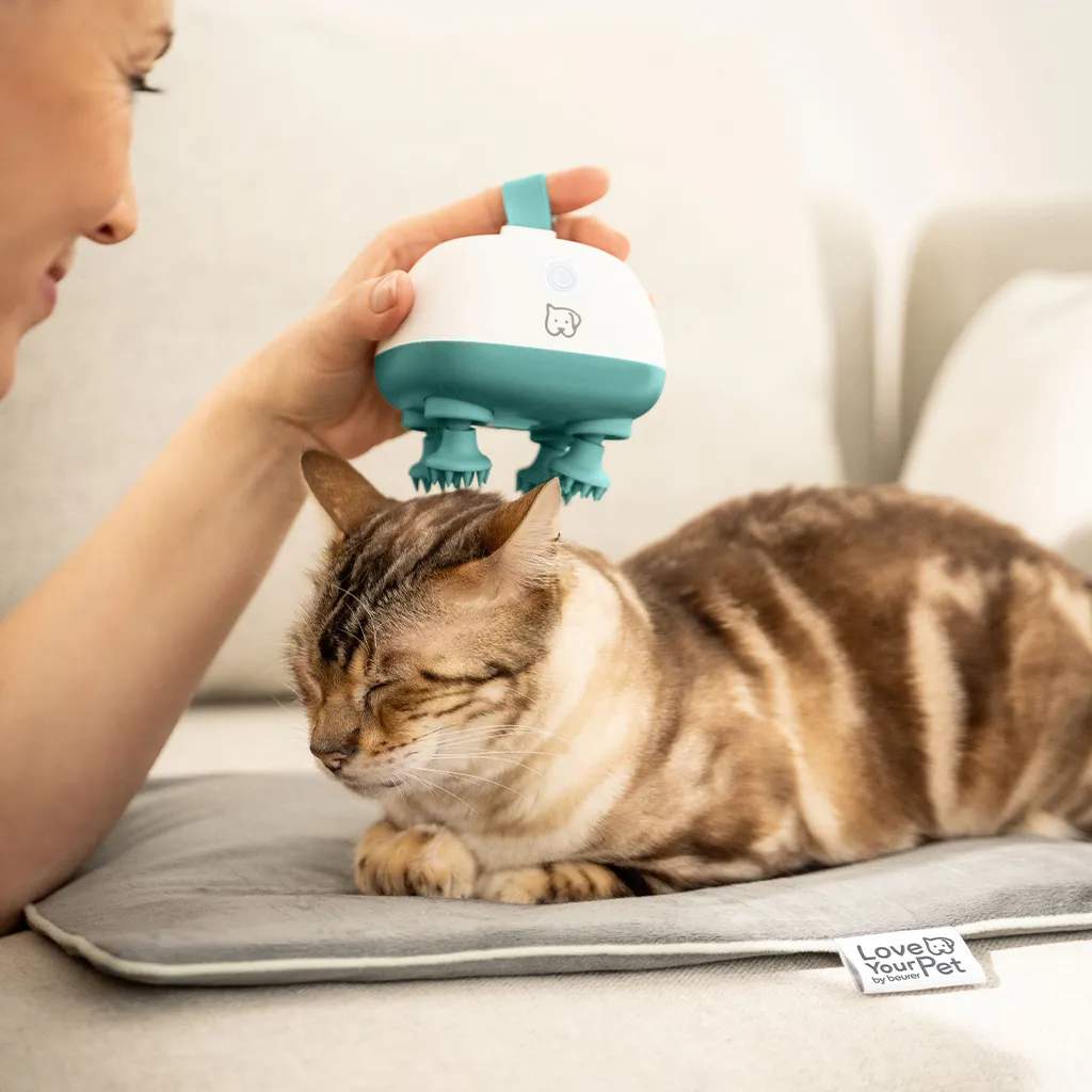 Beurer Massageapparater PetCare PP410 Buddy Massageapperat til Kæledyr i Hvid, ocean, 3