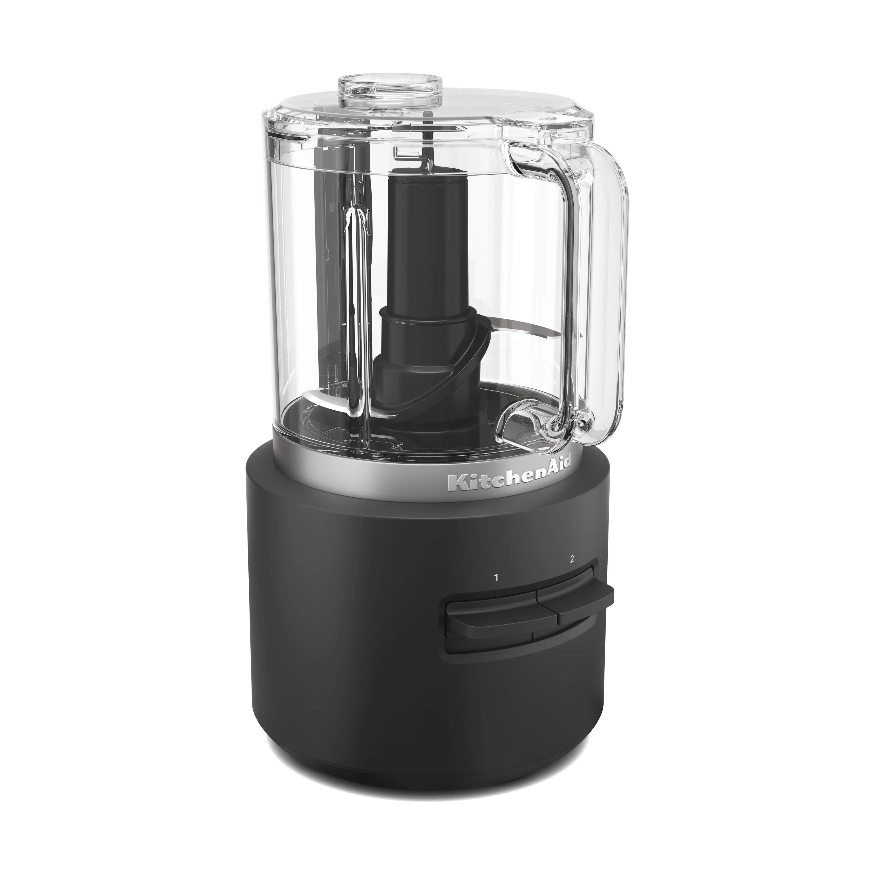 KitchenAid Go Minihakker, black matte, large