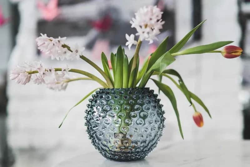 Anna von Lipa Vaser Hobnail Vase i Blå, 18 cm, 2