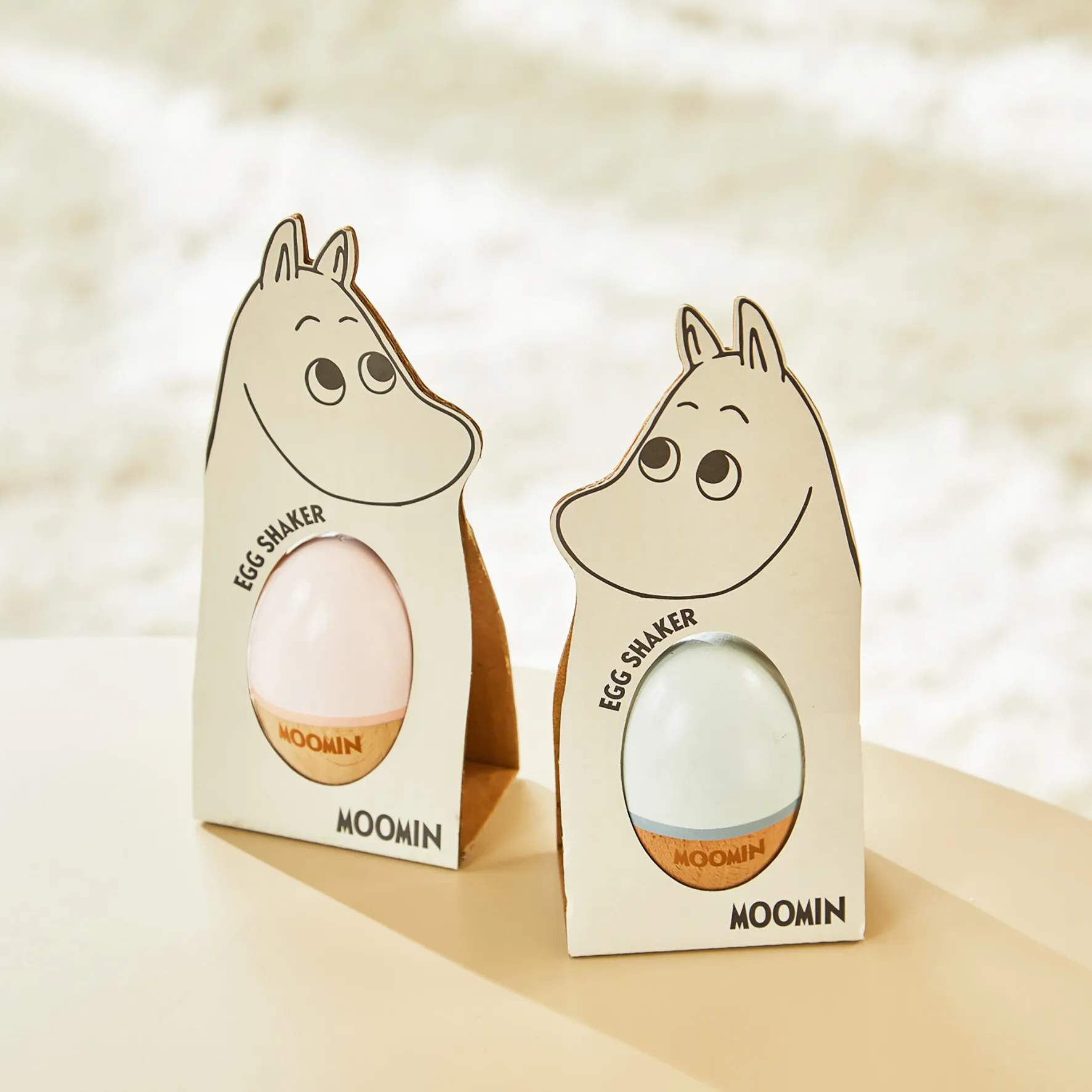 Barbo Toys Til børneværelset Rasleæg i Blå/beige, 2