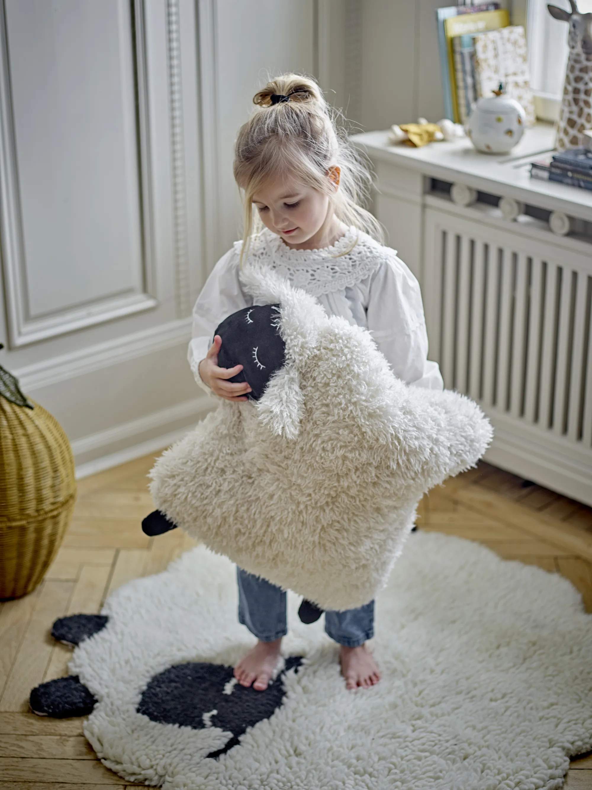 Bloomingville Mini Til børneværelset Mini Dolly Pude i Hvid, 3