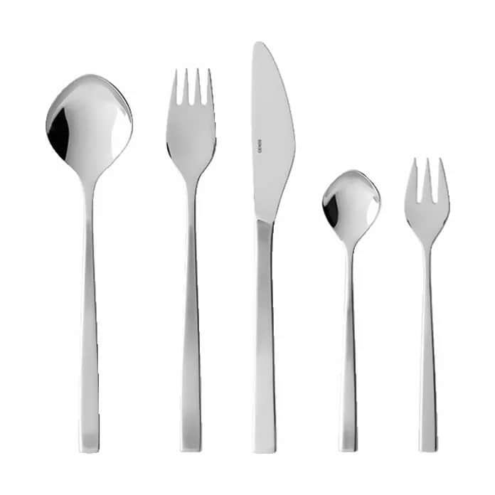Fuga Bestiksæt - 60 dele, mat/blank stål, large
