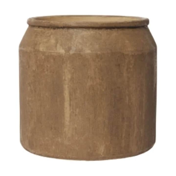 Broste Copenhagen Urtepotteskjulere Uma Urtepotte i Brun, 24 cm, 1