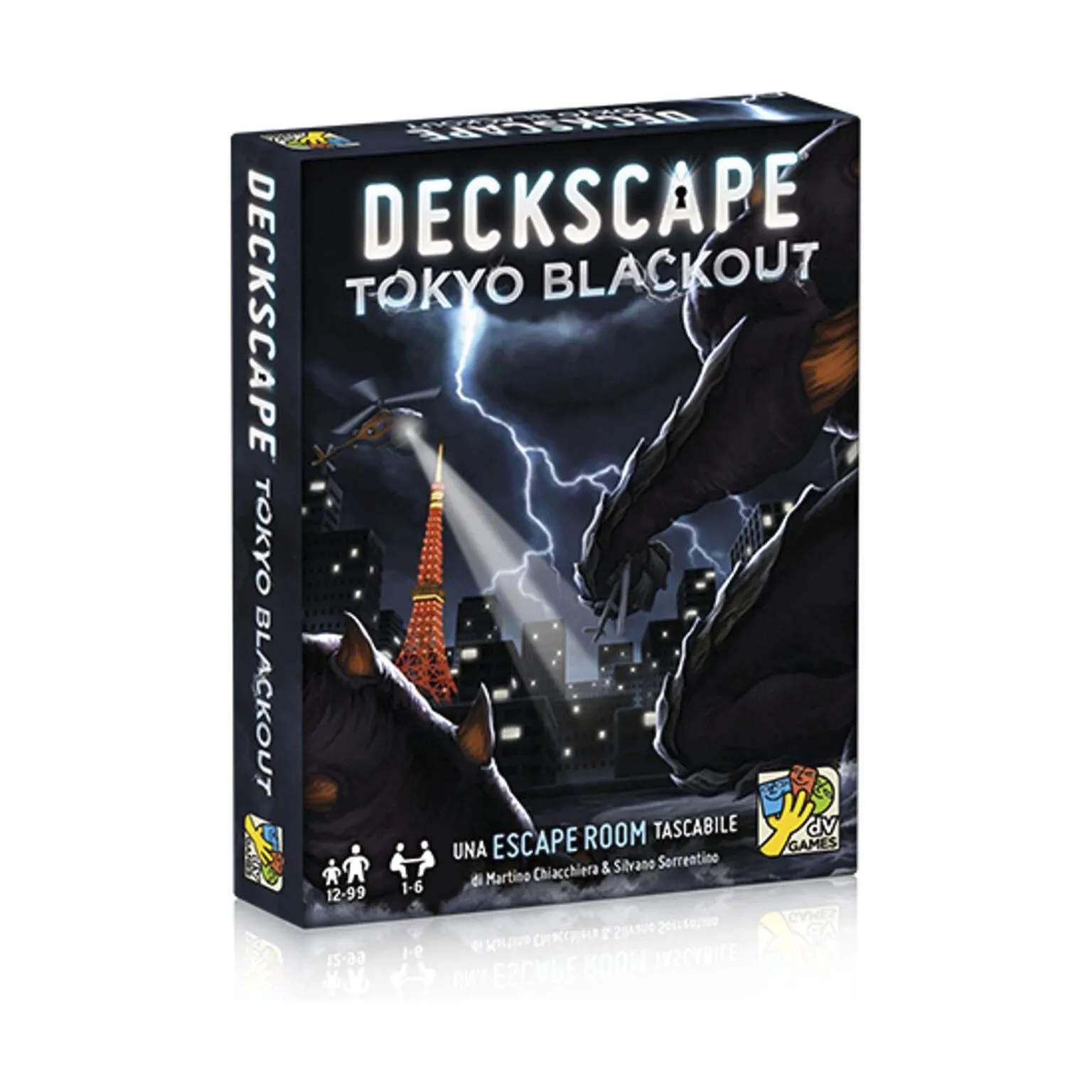 Spilbræt Spil Deckscape - Tokyo Blackout i Deckscape - Tokyo Blackout, 1
