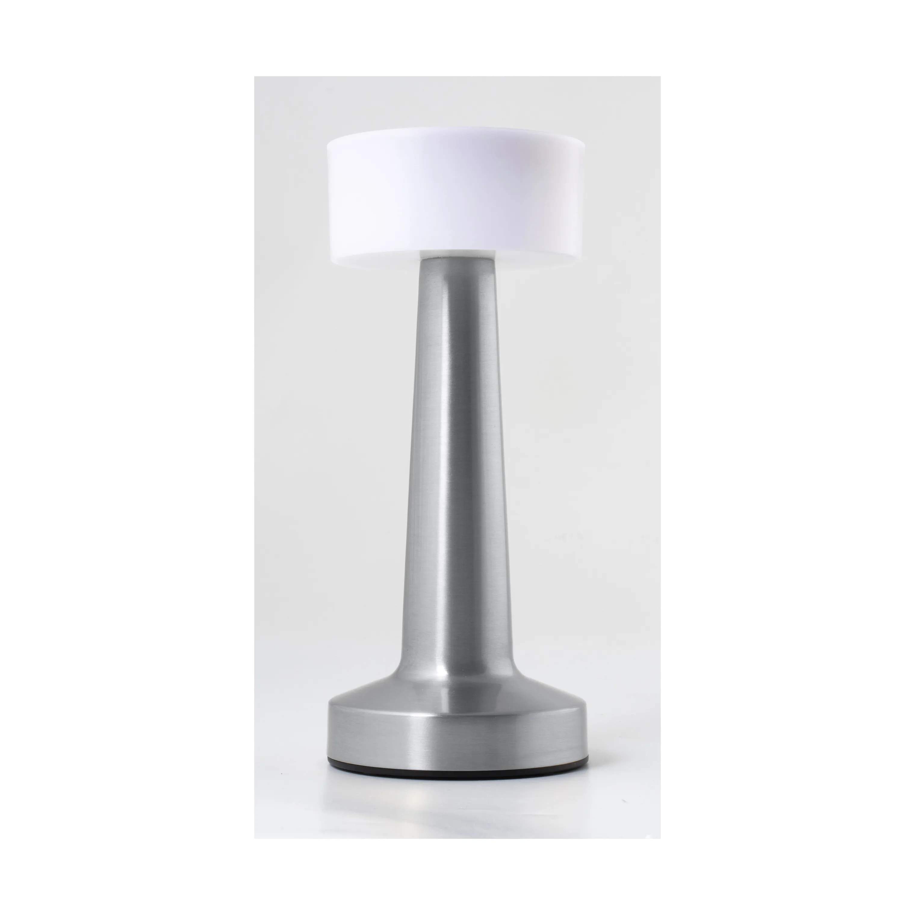 Bordlampe TL2406, sølv, large