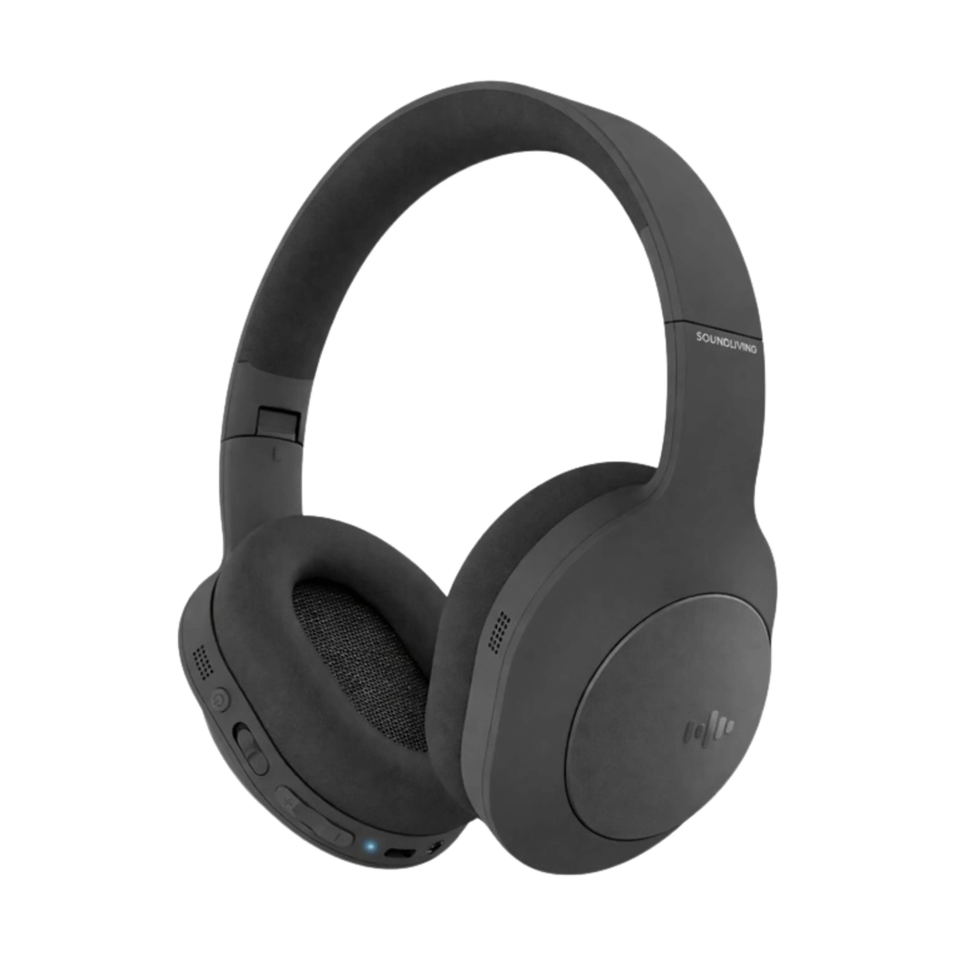 Soundliving Hovedtelefoner Wave Pro Høretelefoner i Sort, 1