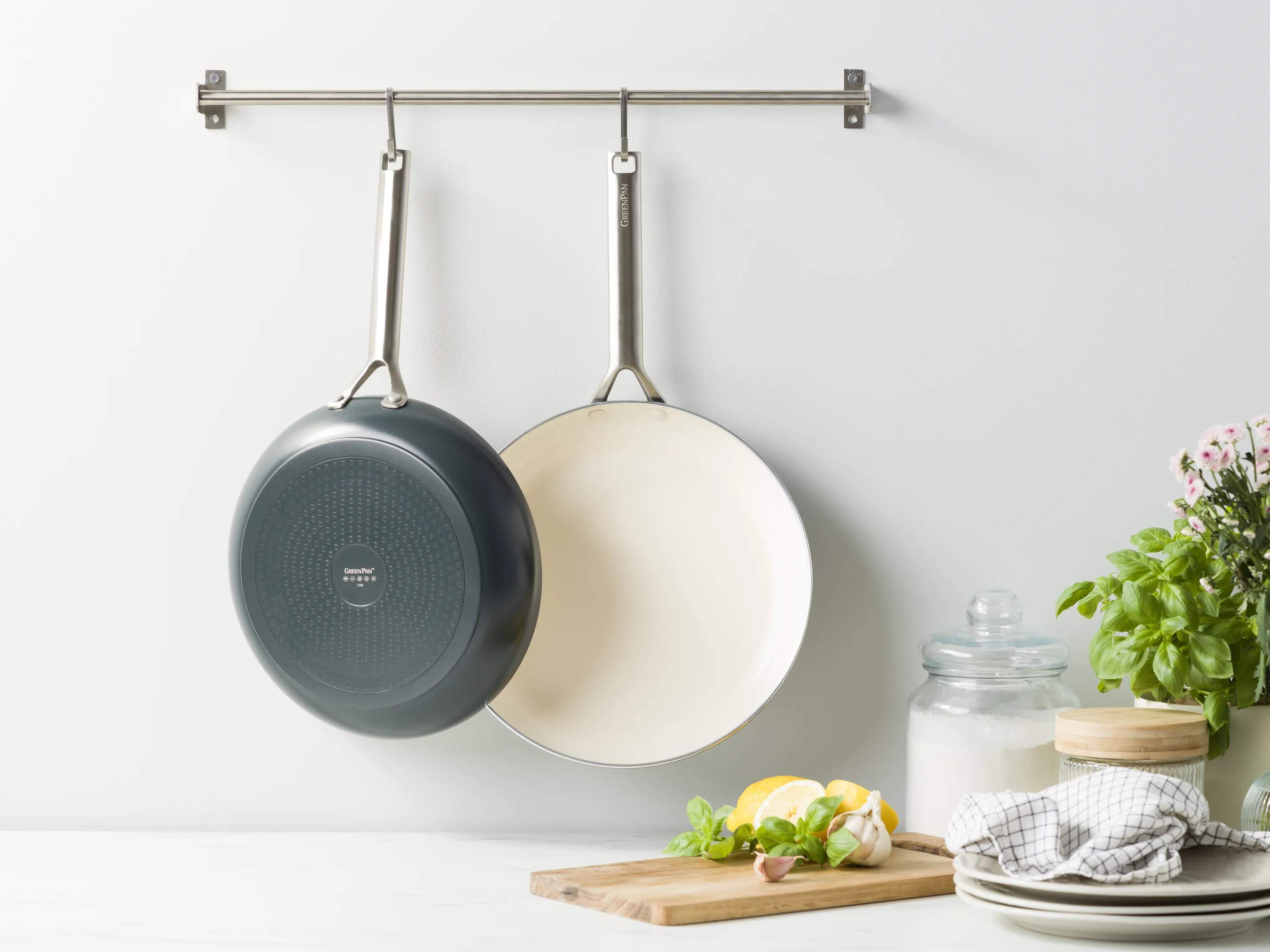 Greenpan Stegepander Royal Stegepande i ANTRACIT, 28 cm, 4