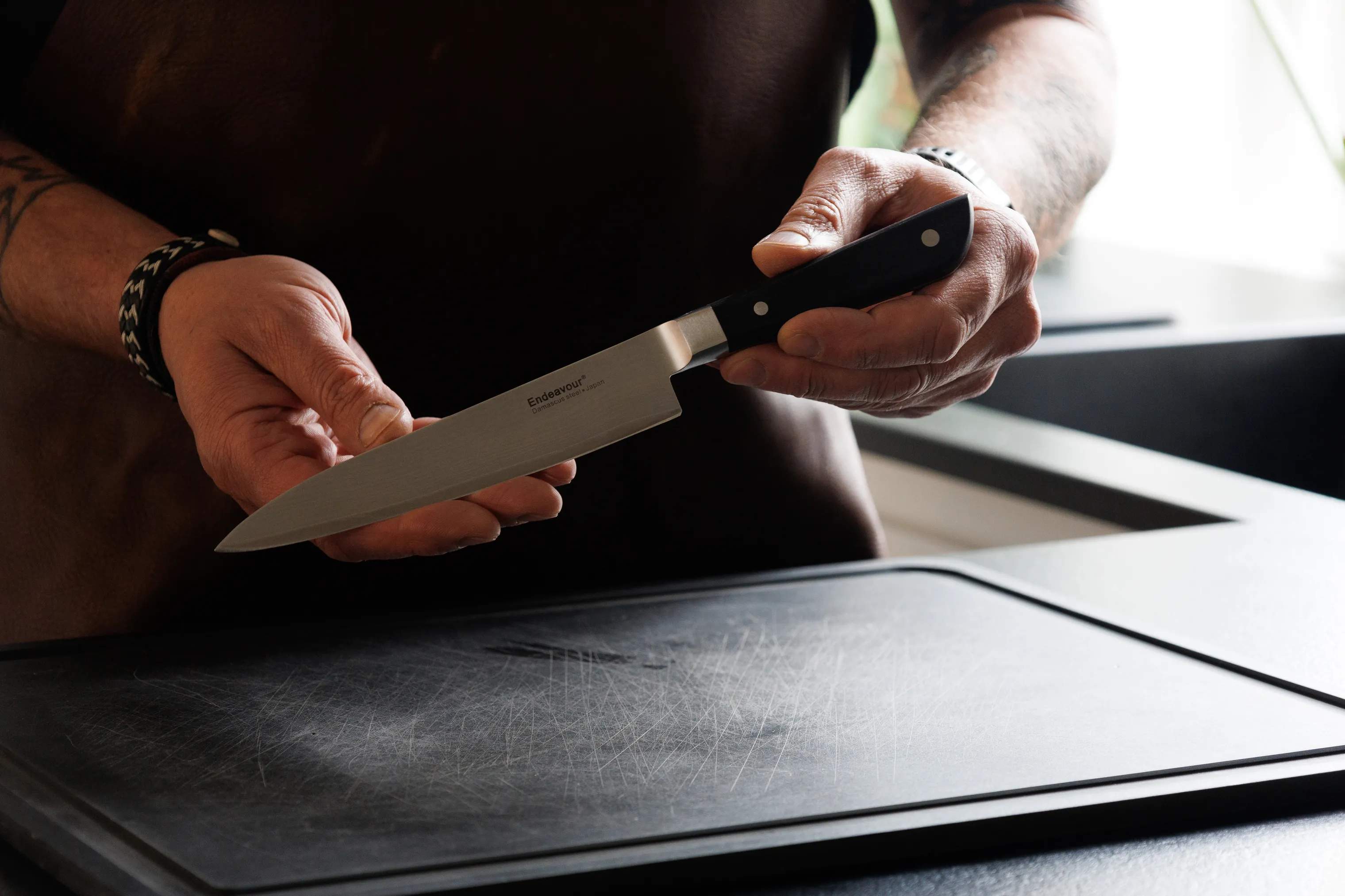 Endeavour Universalknive Fruit Universalkniv i sort, 5