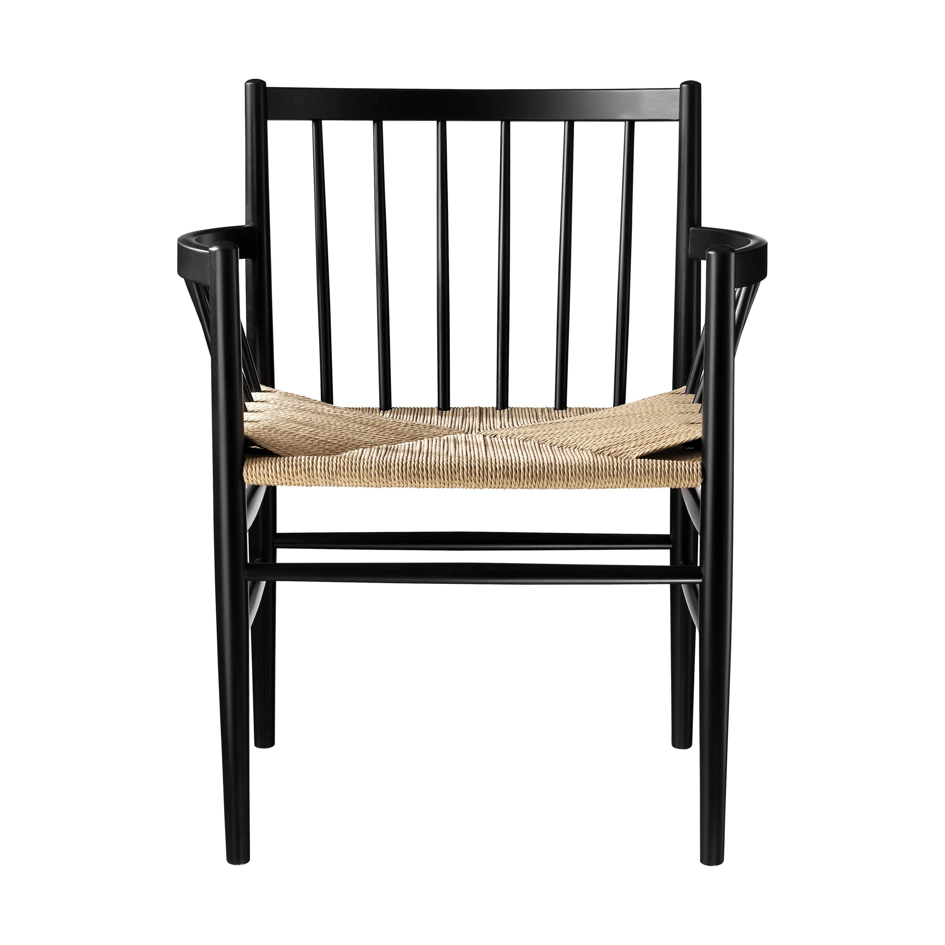 FDB Møbler Spisebordsstole J81 Spisebordsstol i Black (RAL 9005), 5