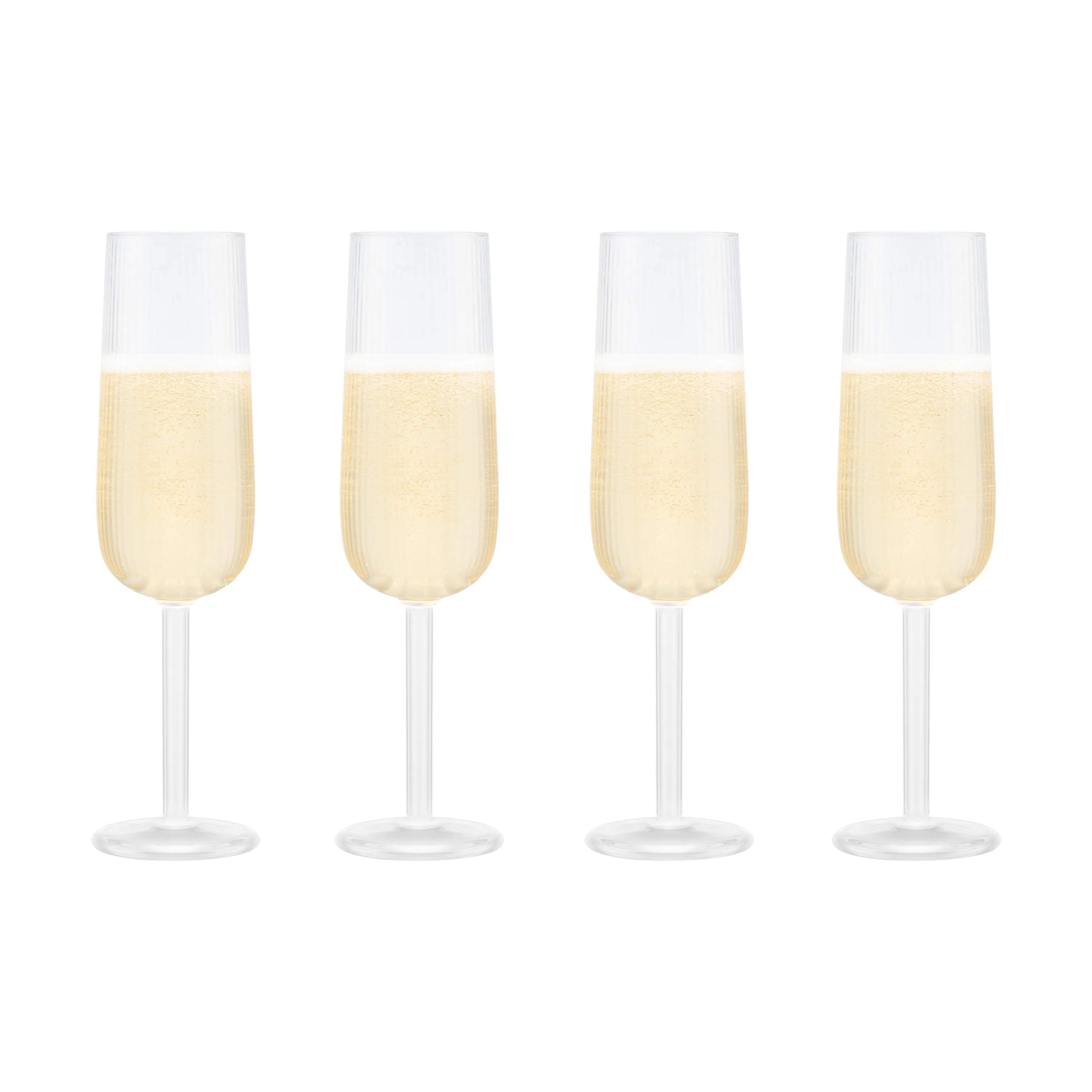 Bodum Champagneglas Soho Champagneglas - 4 stk. i Klar, 1