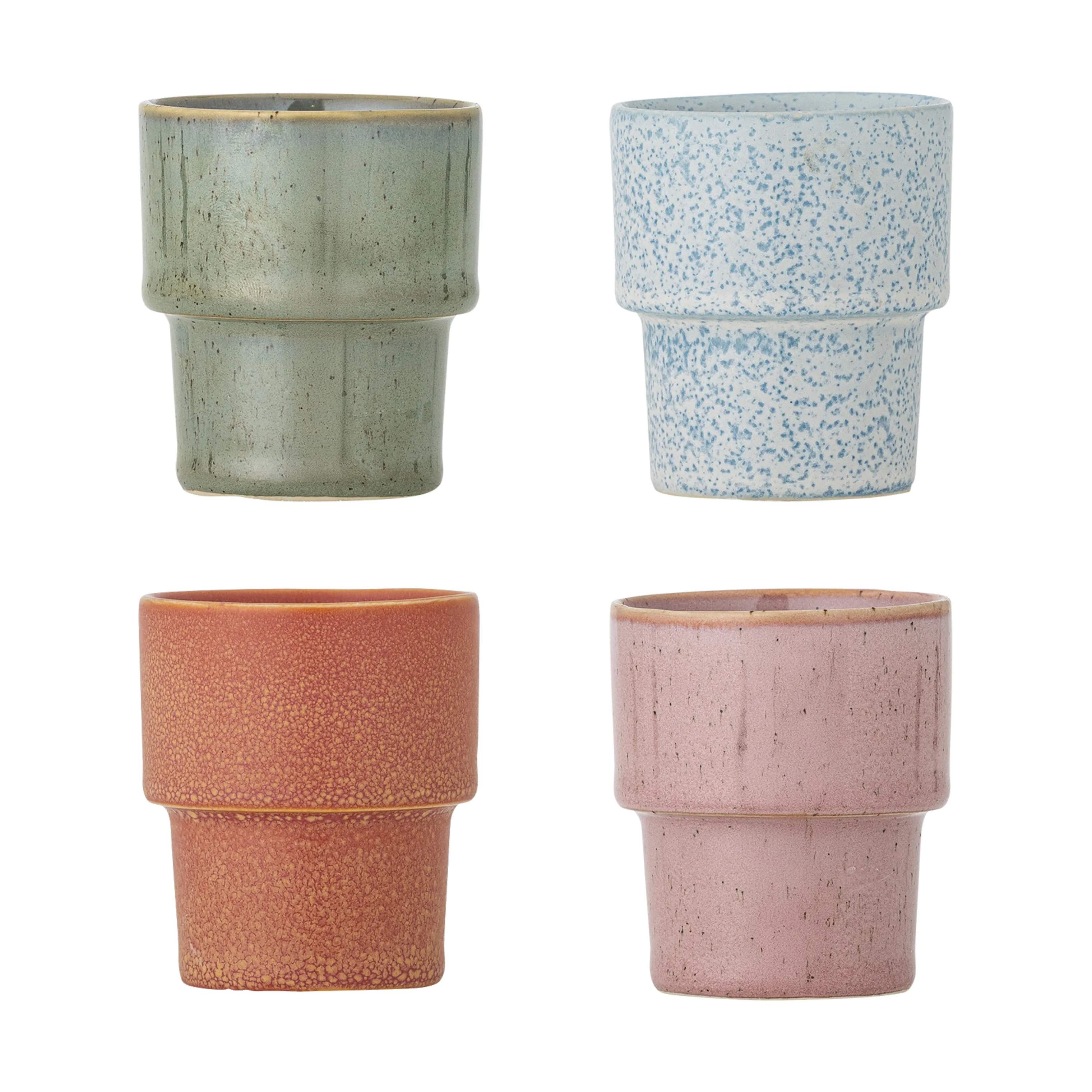 Bloomingville Espressokopper Ewan Espressokop - 4 stk i Multifarvet, 1