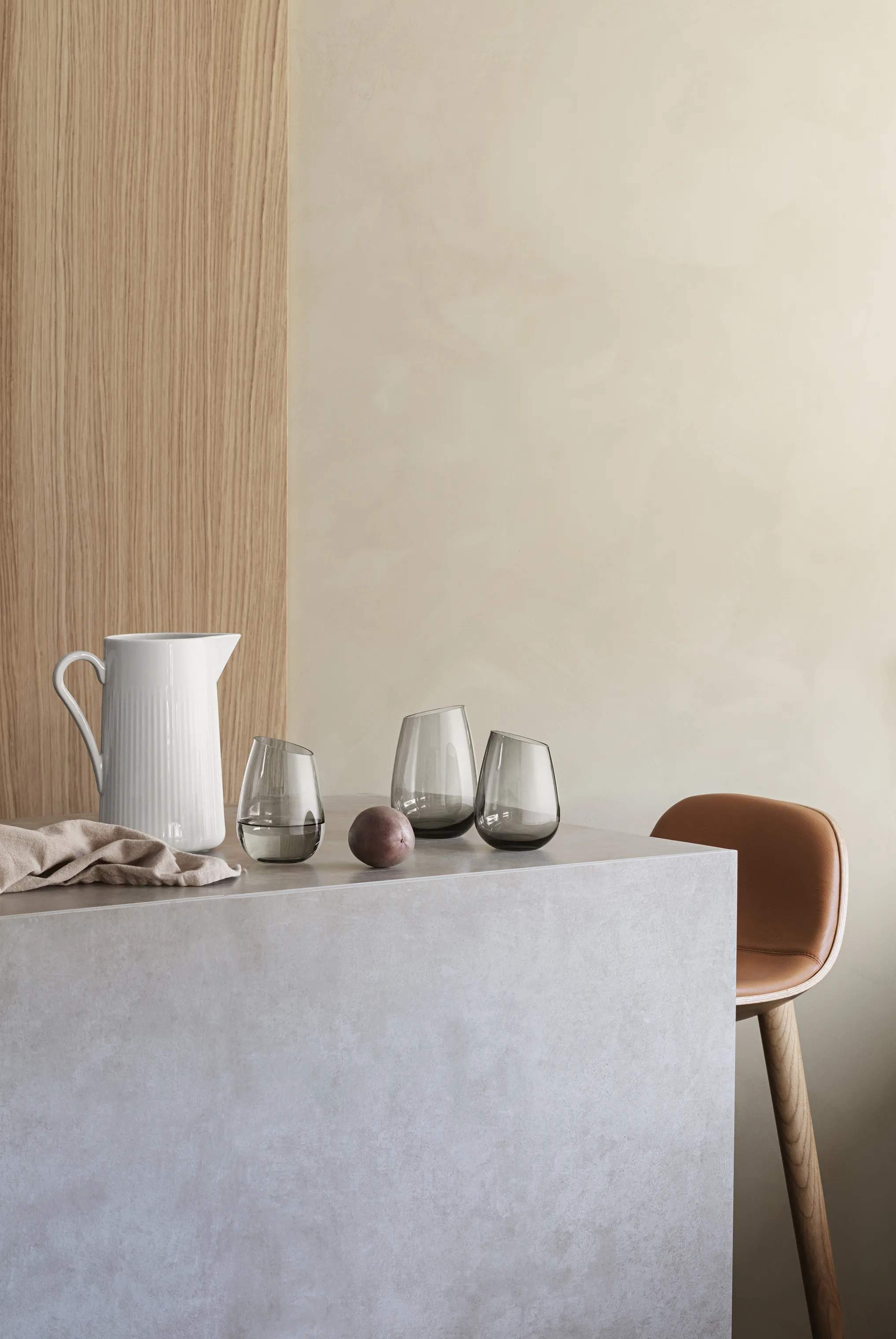 Eva Solo Vandglas Vandglas i Smokey grey, 38 cl, 2