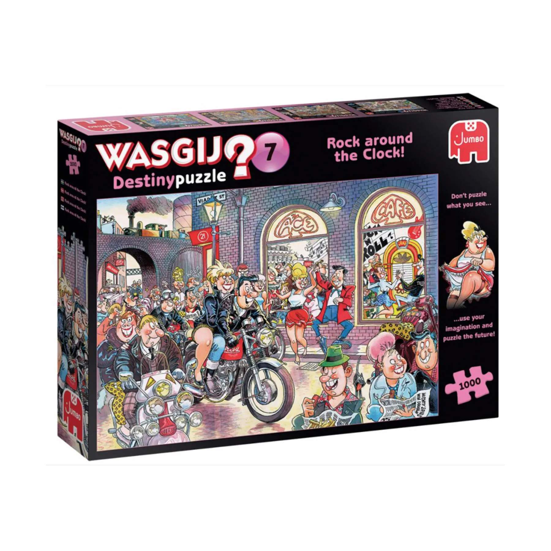 Spilbræt Puslespil Puzzle Wasgij Puslespil - Rock around the Clock! i Rock around the Clock!, 1