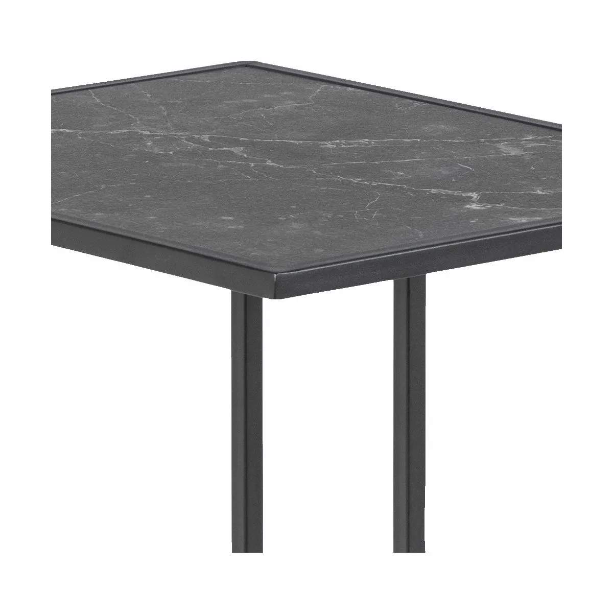 CASA Living Sideborde Infinity Hjørnebord i Sort, 4