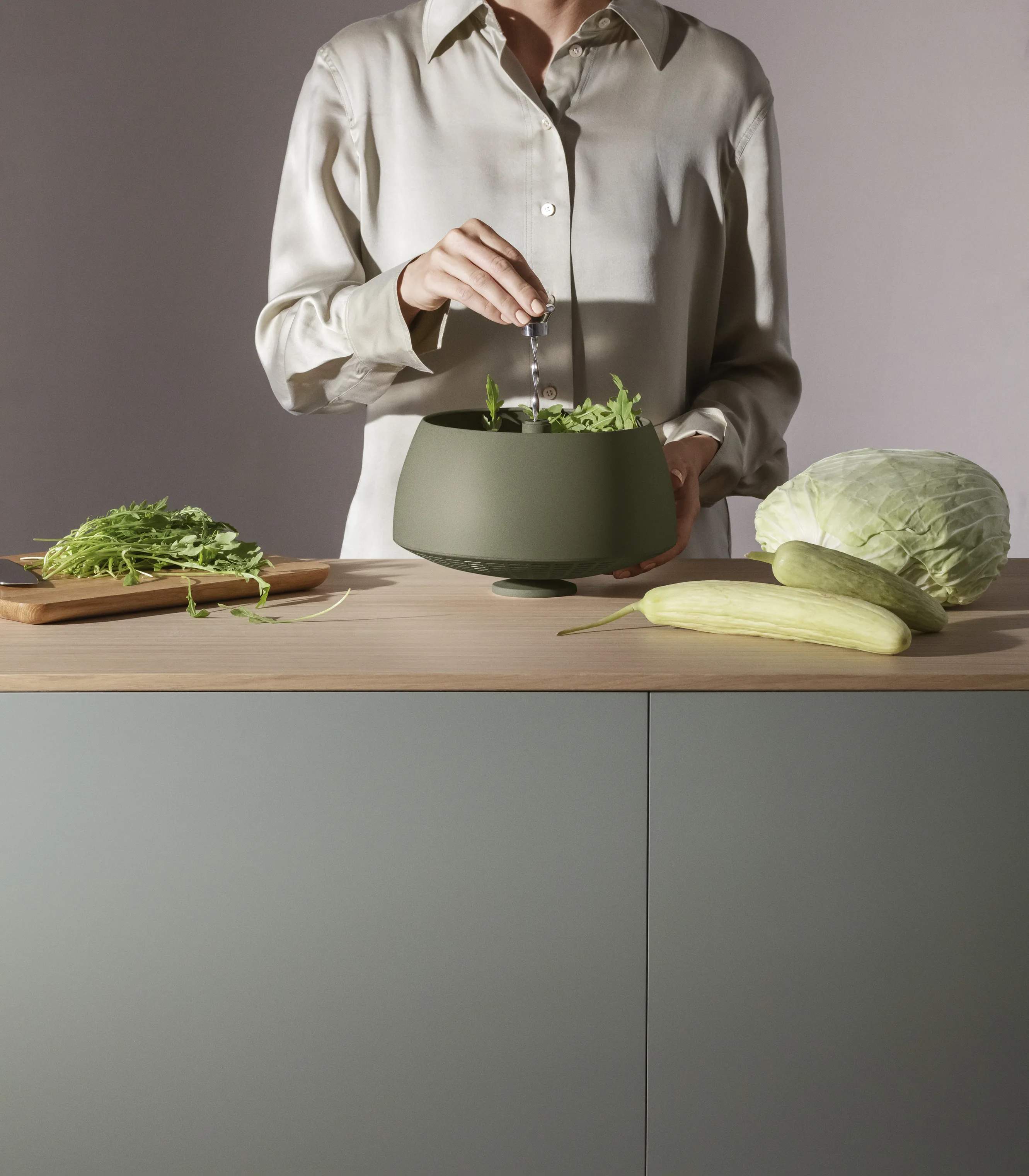 Eva Solo Salatslynger Green Tools Green Tool Salatslynge i 24 cm, 2