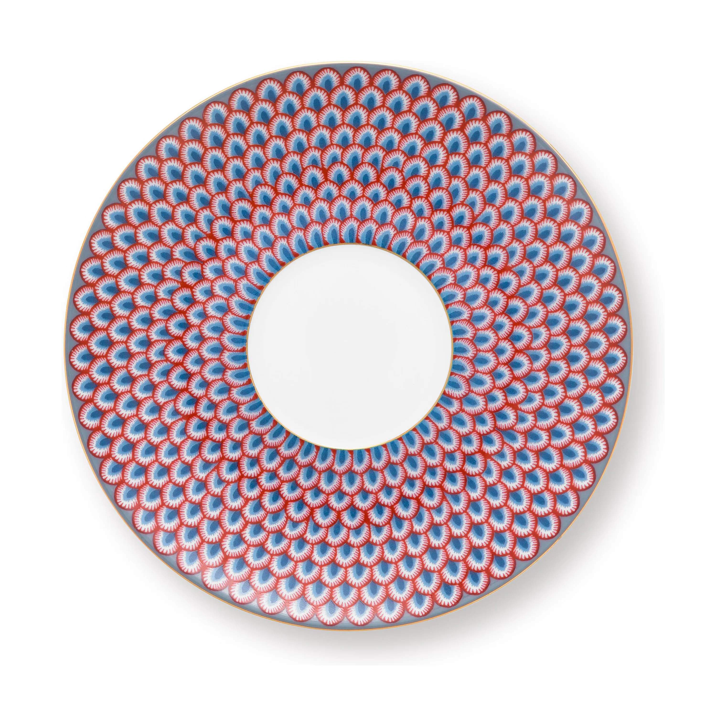 PIP Studio Krus og kopper med hank Flower Festival Kop m. underkop i Blue, 6