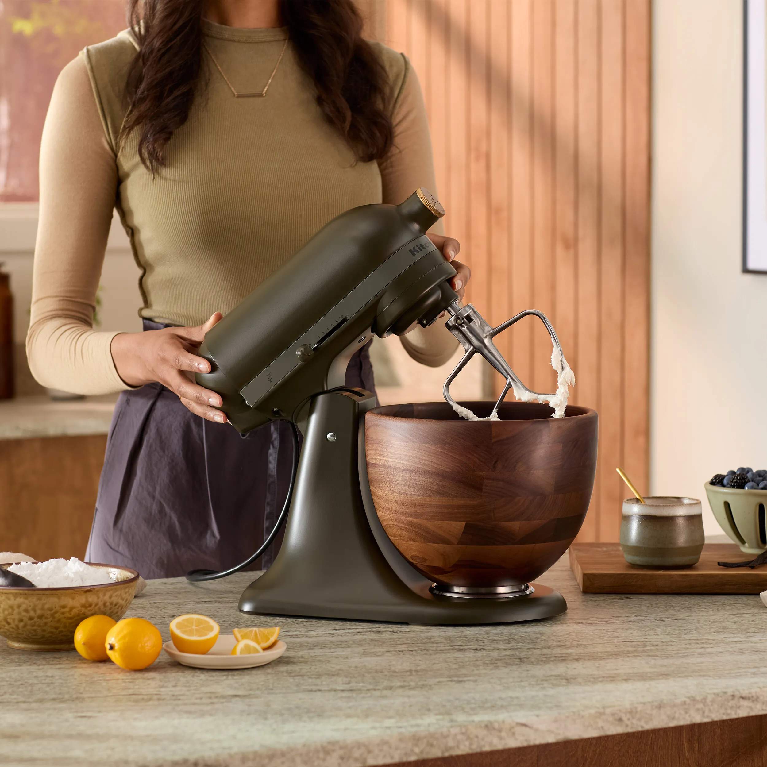 KitchenAid Røremaskiner Artisan Røremaskine 5KSM180WSEEG i Evergreen, 5