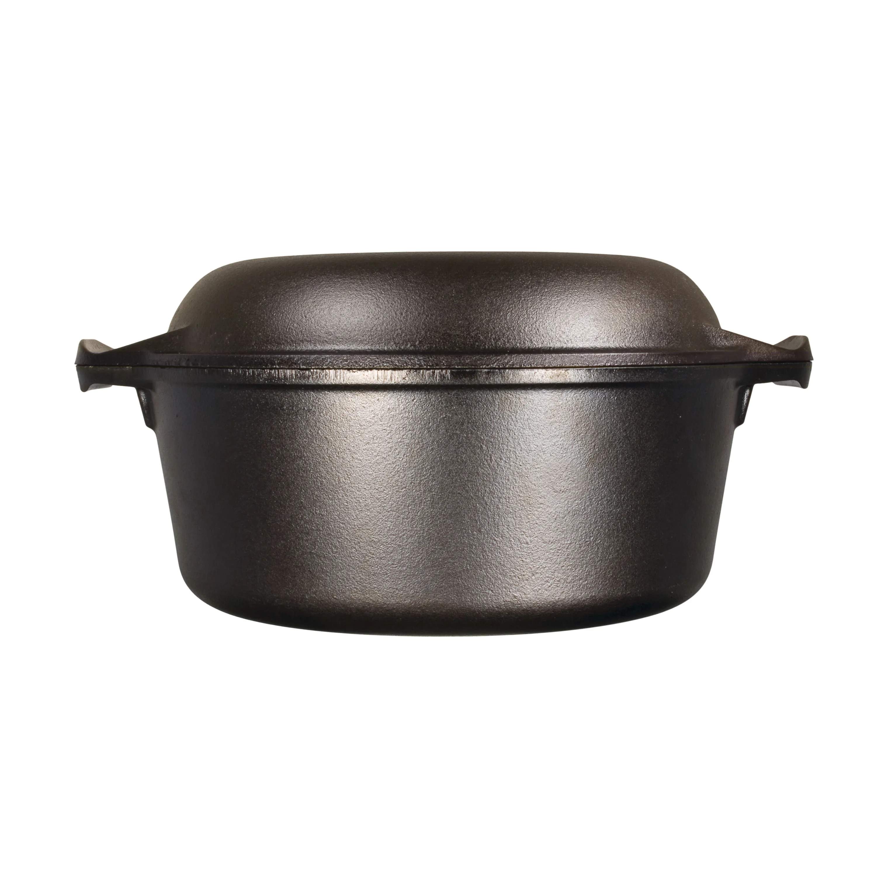 Lodge Cast Iron Gryder Classic 2i1 Stegegryde i Sort, 1