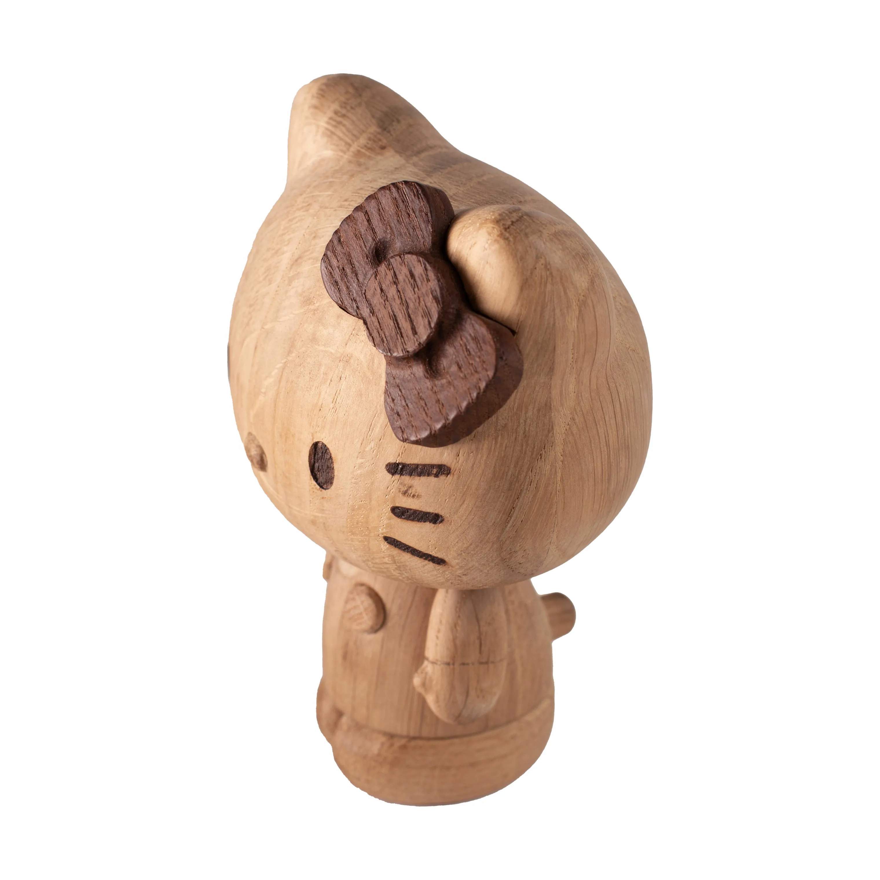 BOYHOOD Dyrefigurer Hello Kitty træfigur i Natur, 14 cm, 3