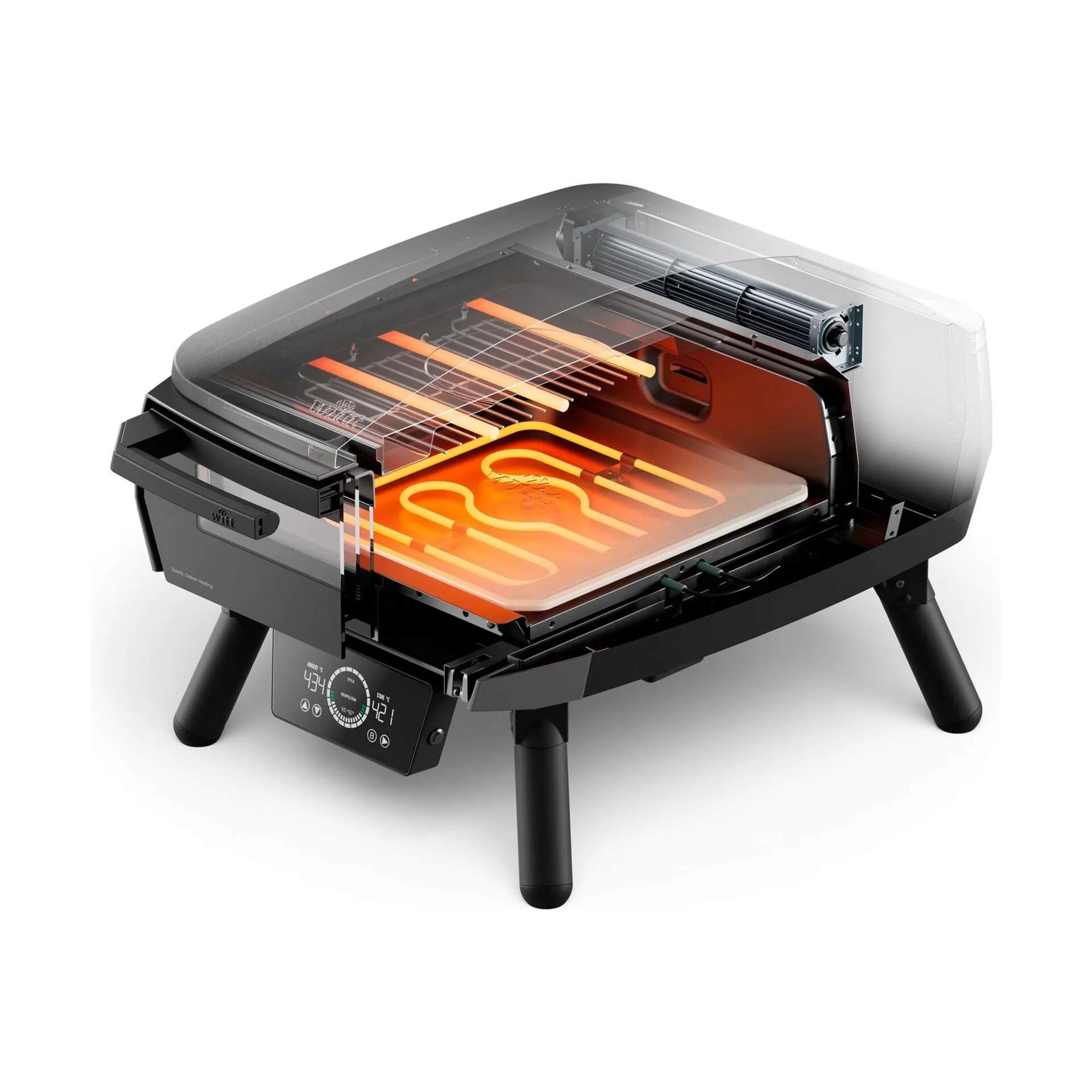 Witt Pizza Pizzaovne eGNITE Control 13" Pizzaovn i sort, 2