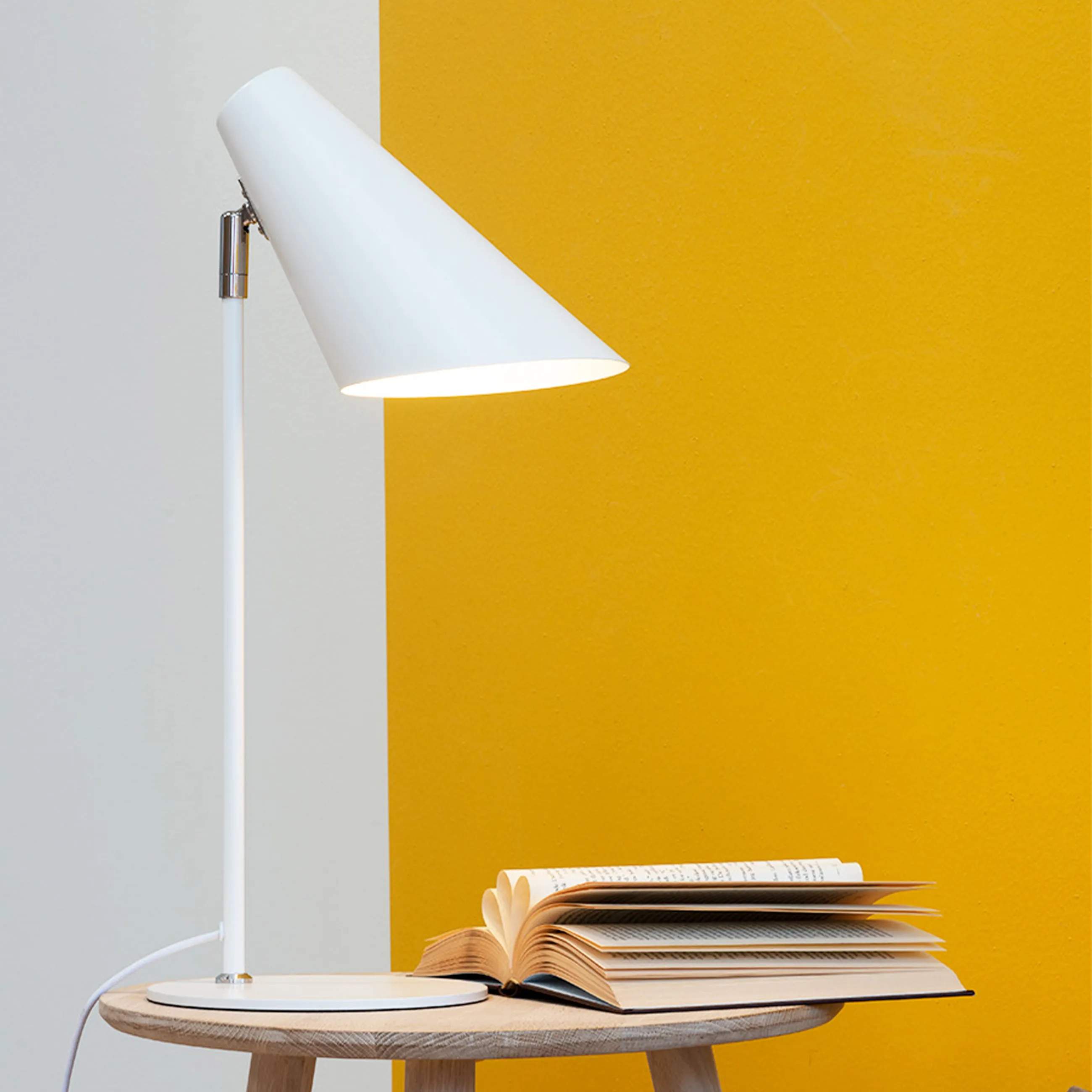 Dyberg Larsen Bordlamper Cale Bordlampe i Hvid, 2