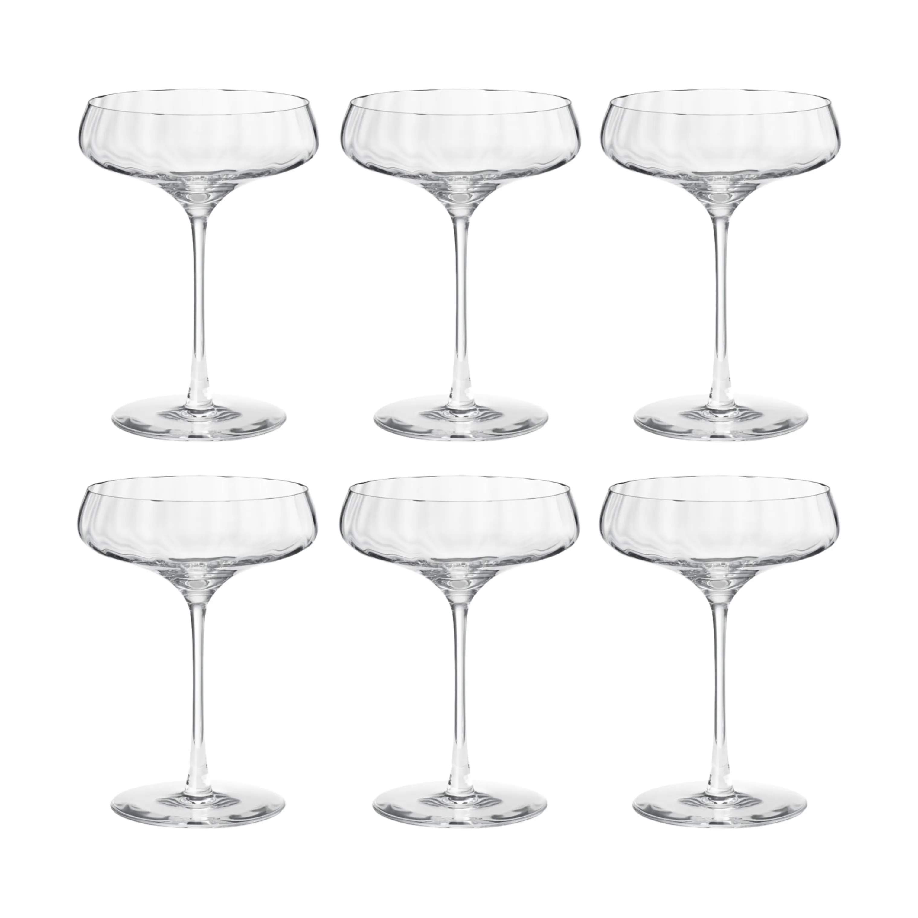 Georg Jensen Cocktailglas Bernadotte Coupeglas - 6 stk. i Klar, 1