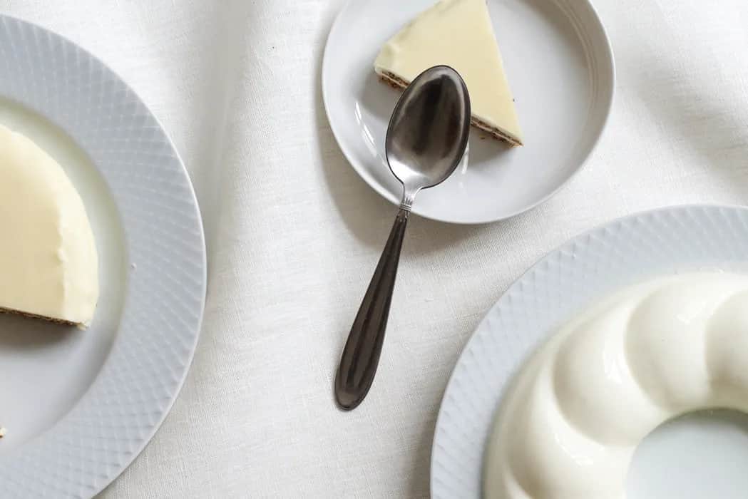 Lyngby Porcelæn Frokosttallerkener Rhombe Frokosttallerken i Hvid, 21 cm, 2
