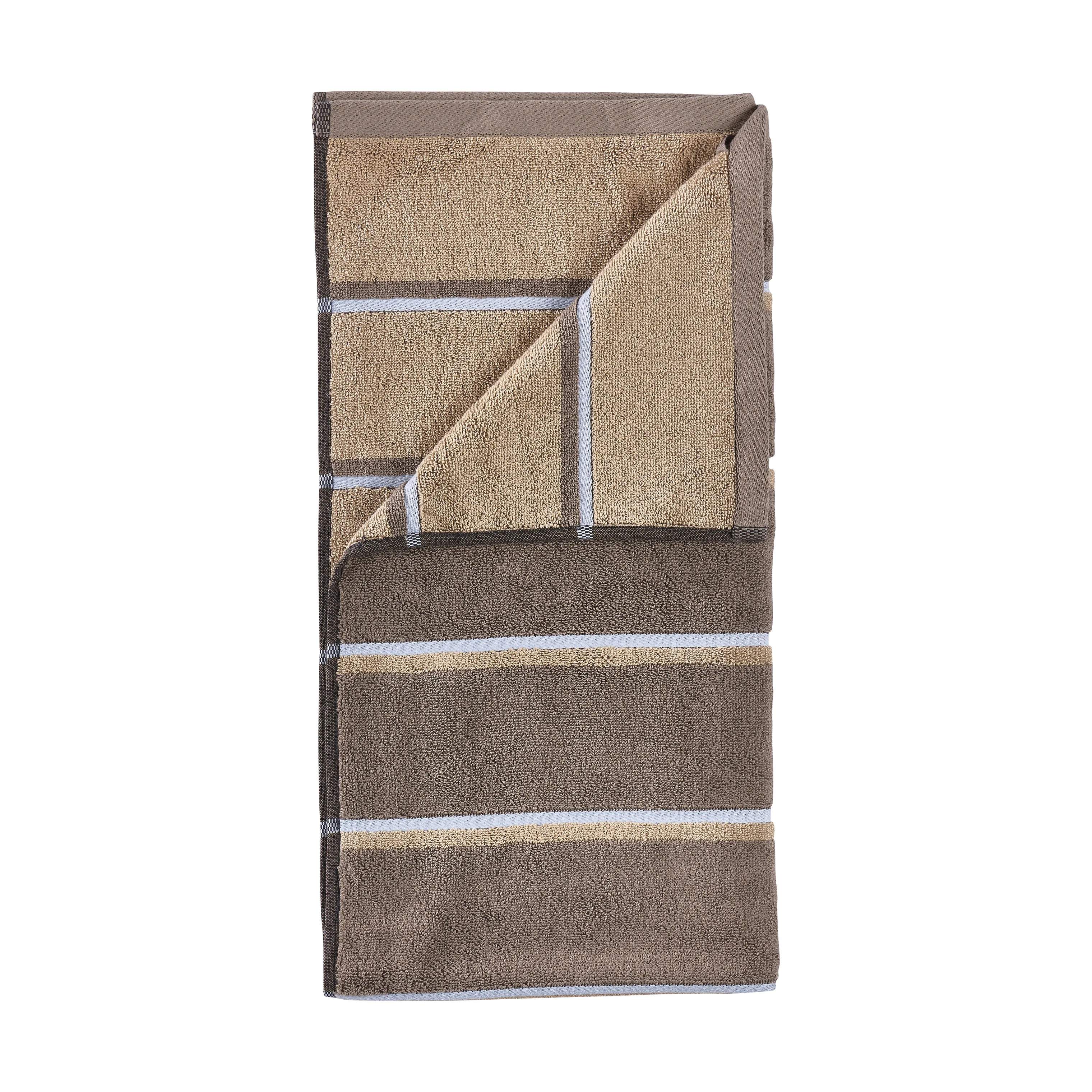 Zone Håndklæder Sauna Håndklæde i Tan, B70 x L140 cm, 1