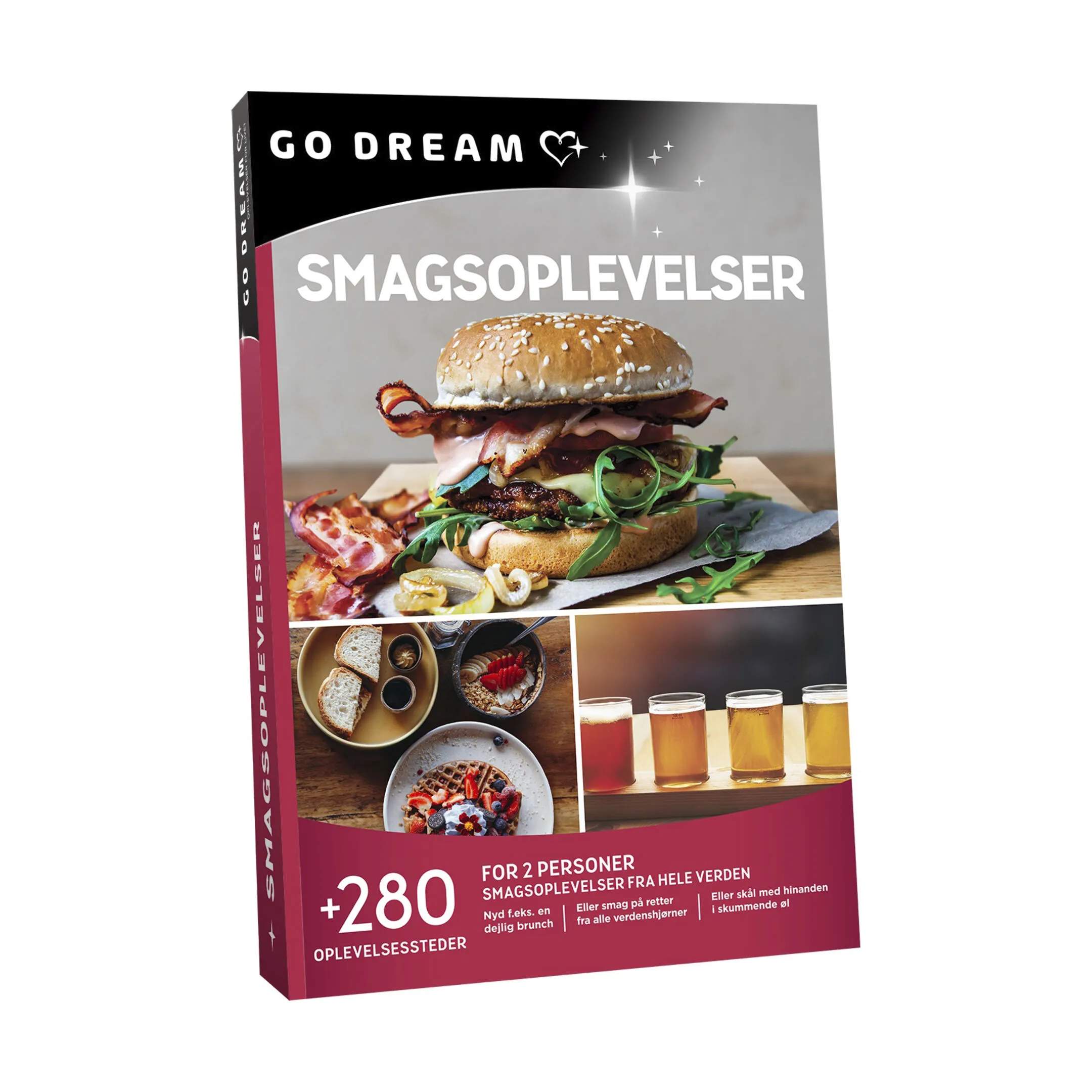 GO DREAM Oplevelsesgavekort Gavekort - Smagsoplevelser i Smagsoplevelser for 2, 2