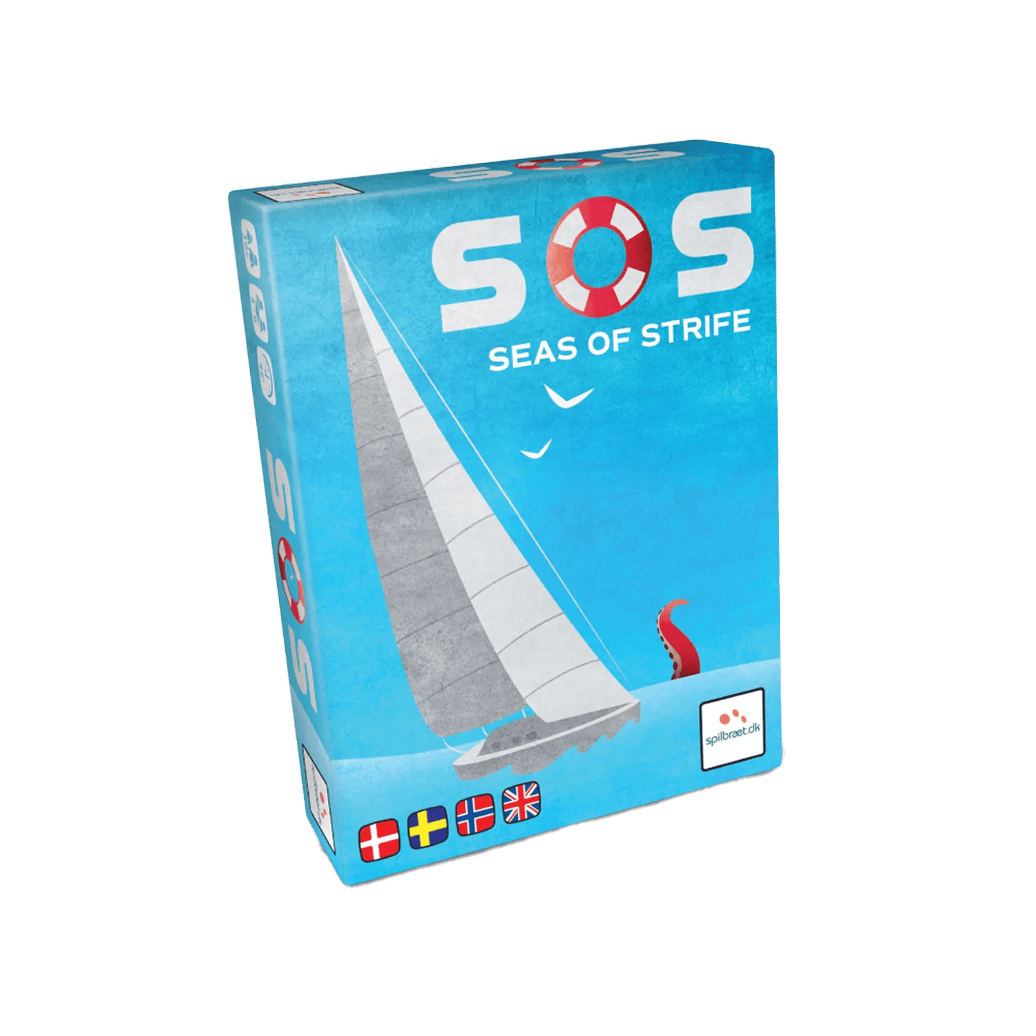 Spilbræt Spil Kortspil - SOS – Seas of Strife i Multifarvet, 1