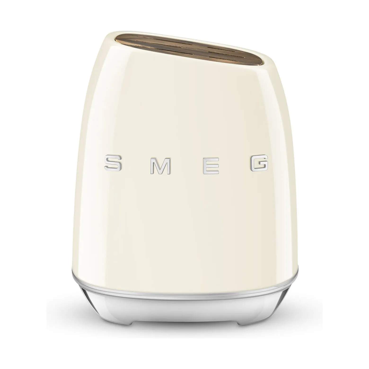 Smeg Knivblokke med knive 50's Style Knivbloksæt - 7 dele i Creme, 2