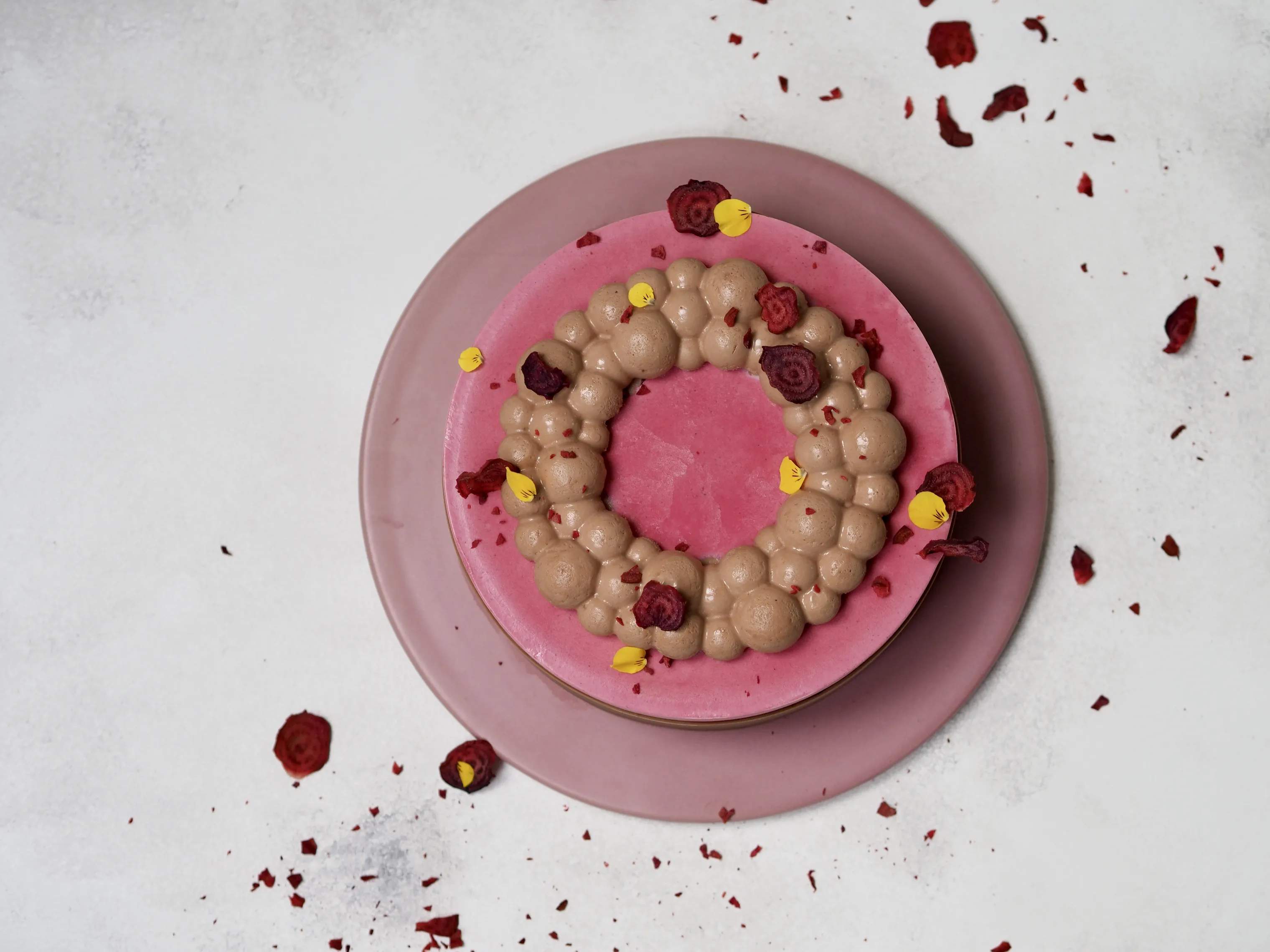 by Ditte Julie Øvrige bageforme Silikoneform - Boblekrans i Rosa, 5