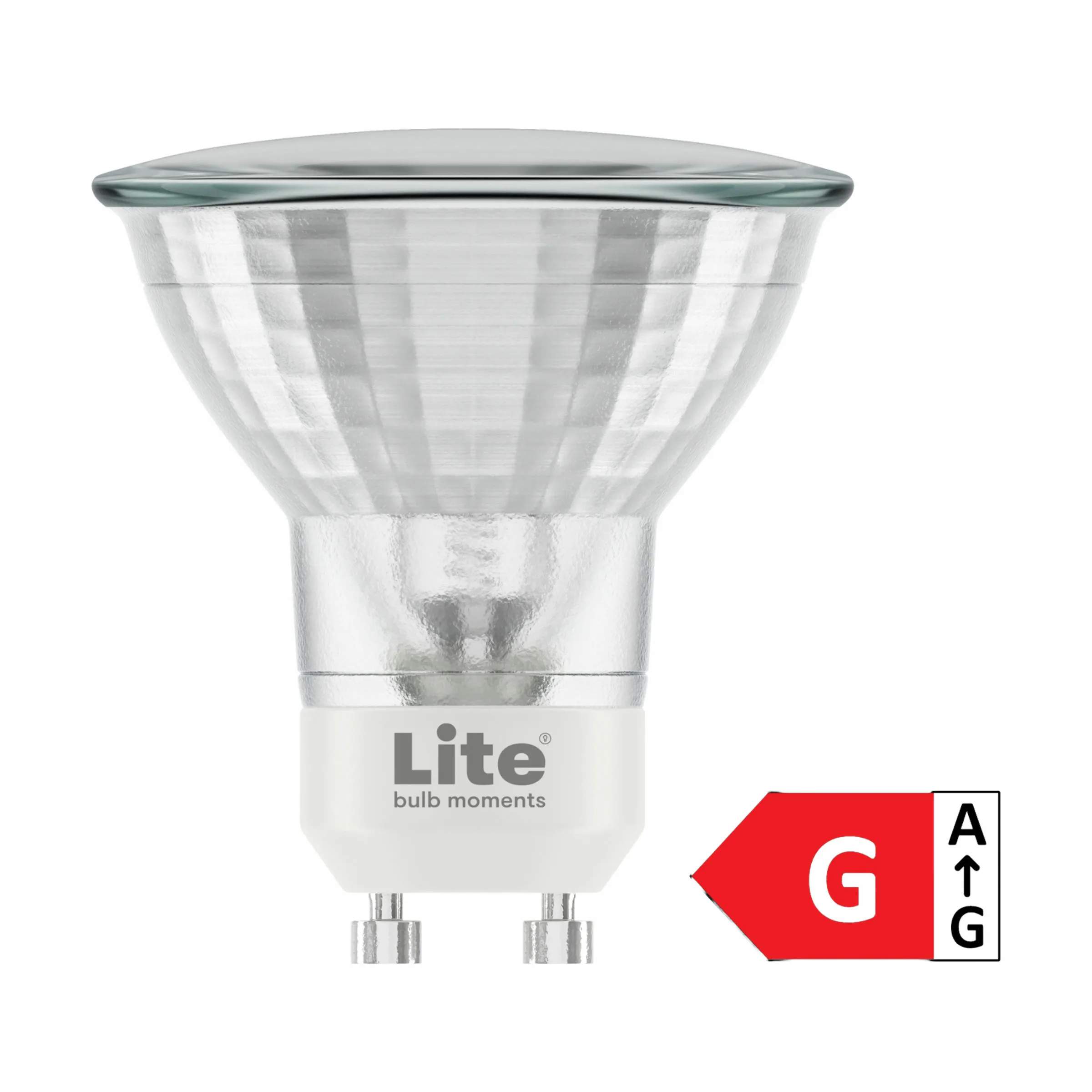 RGBW LED Lyspære - 3 stk., klar, large