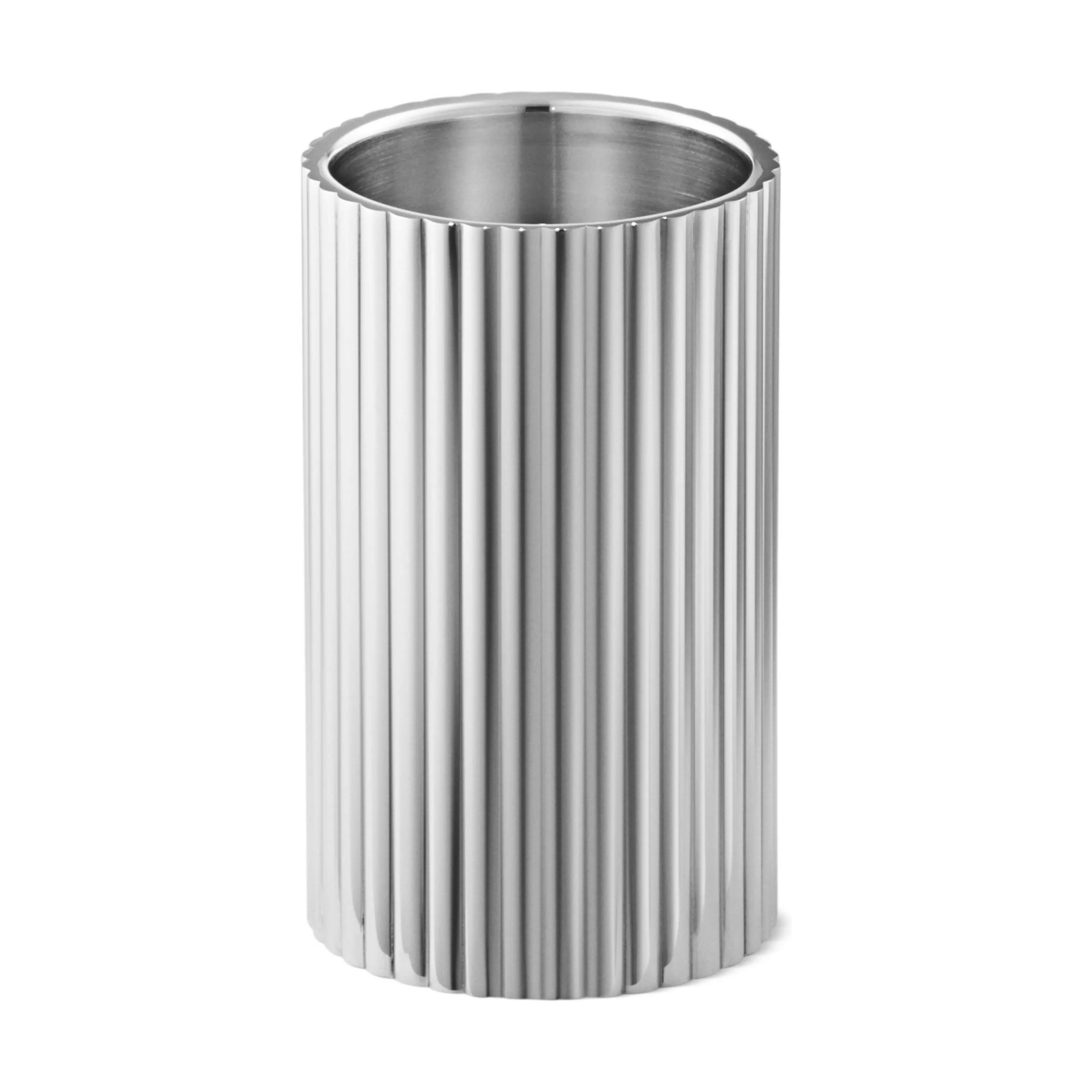 Georg Jensen Kronelysestage Bernadotte Lysestage i Stål, 8 cm, 1