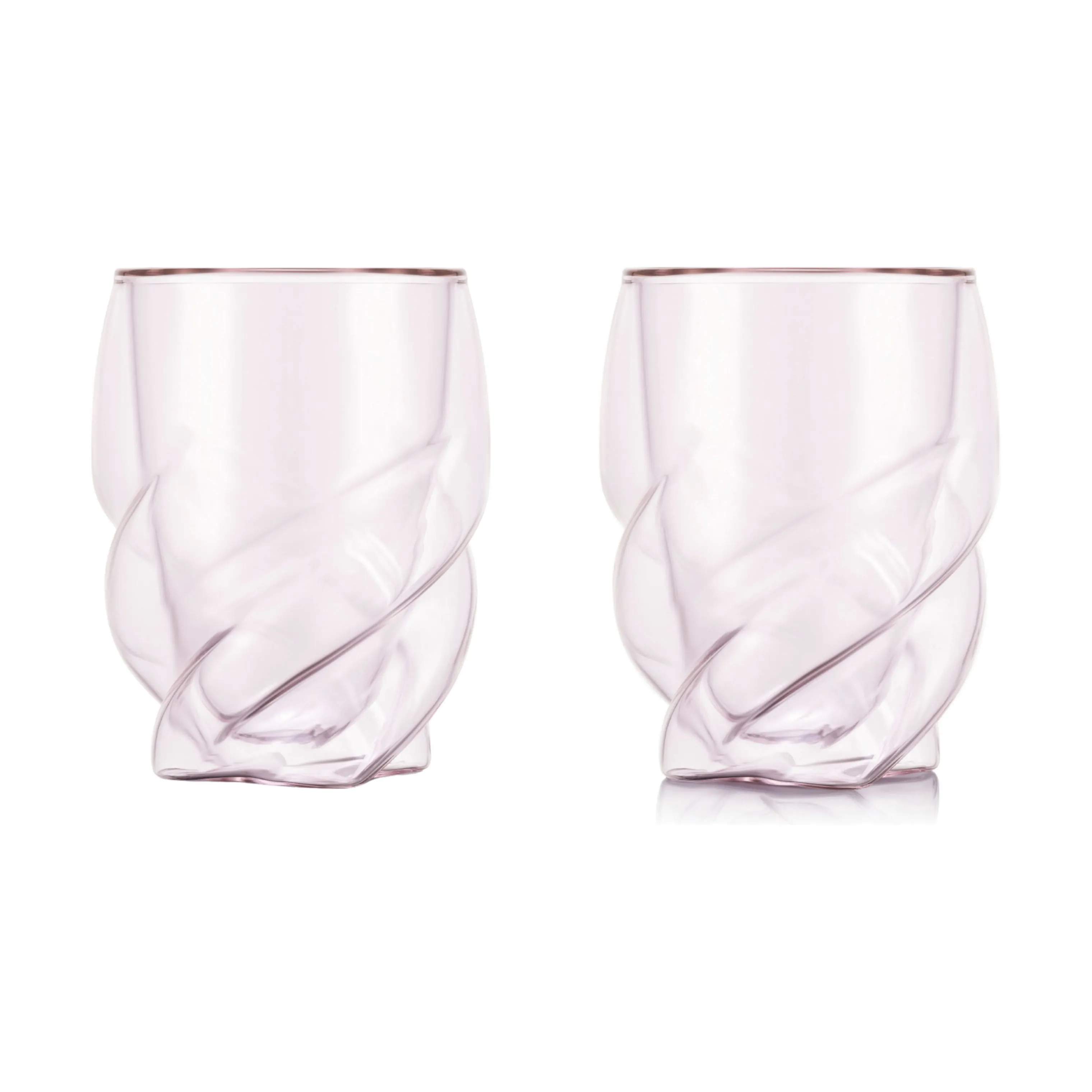 Bodum Vandglas Pavina Paris Vandglas - 2 stk. i Lyserød, 1