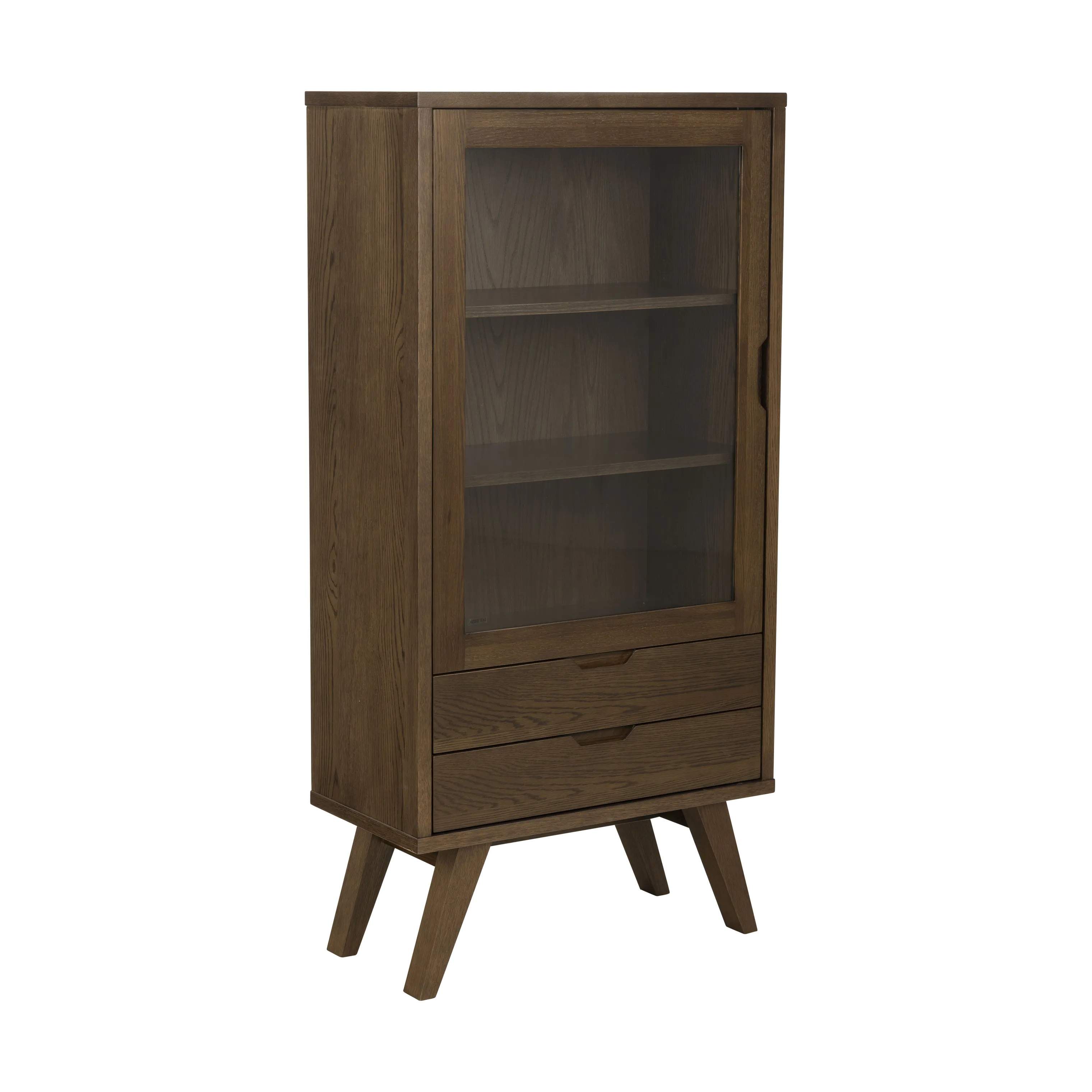 CASA Living Reoler og tilbehør A-Line Vitrine i Brun, 3