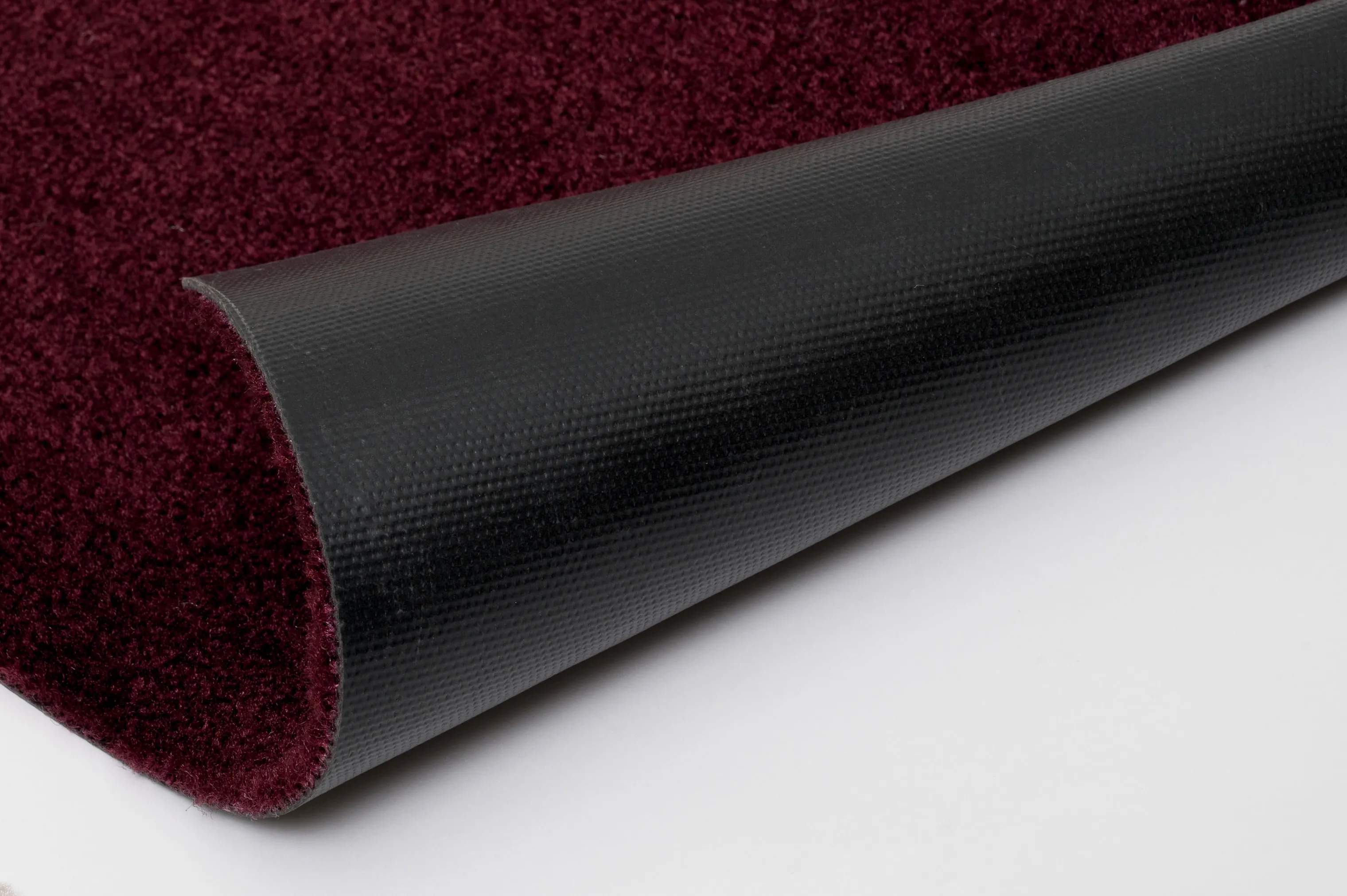 Tica Copenhagen Gulvtæpper Uni Color Unicolor Gulvmåtte i Bordeaux, B67 x L120 cm, 6