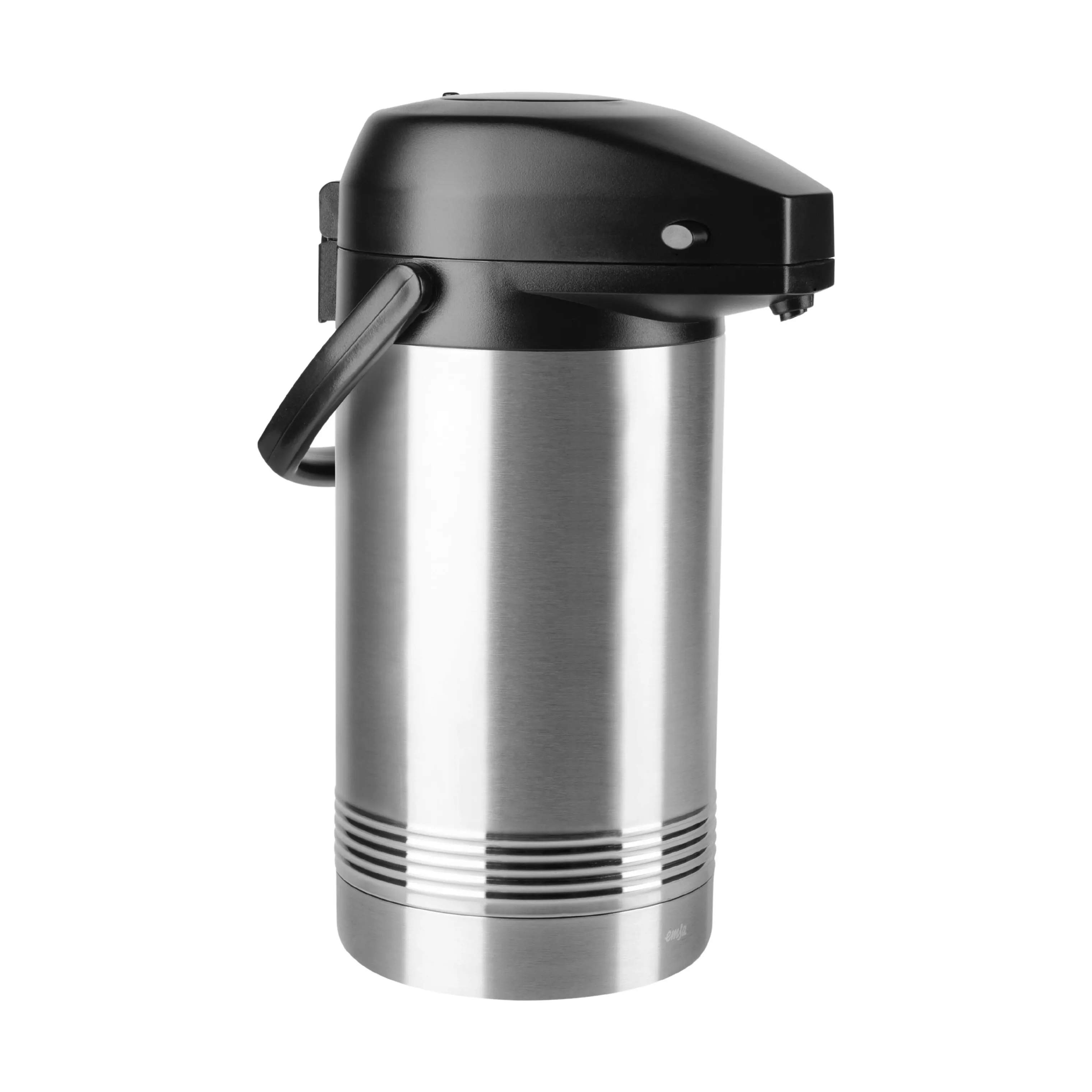 Termokande, børstet rustfrit stål, large