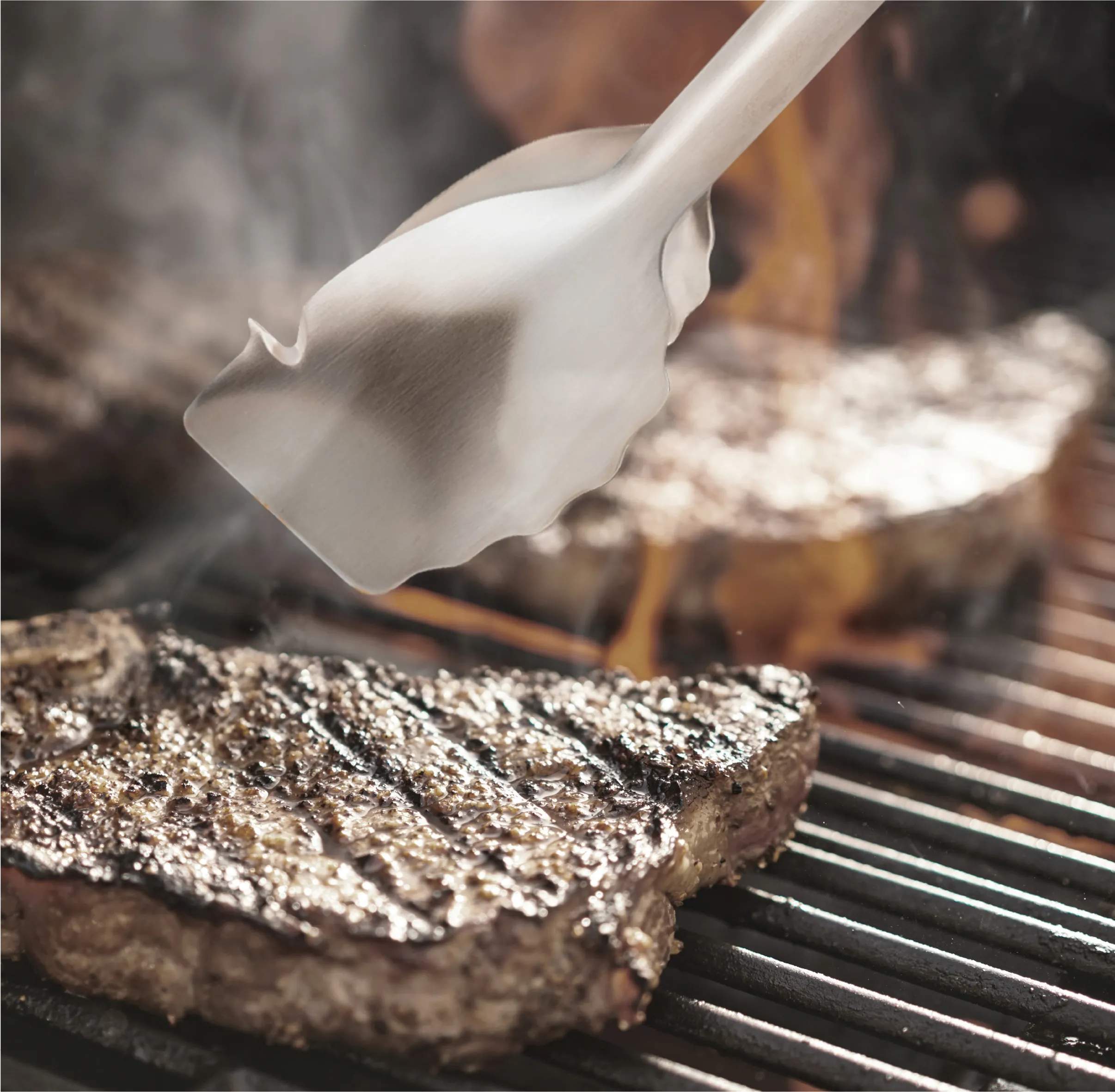 Dreamfarm Grillredskaber BBQ Tang i Stål, 2