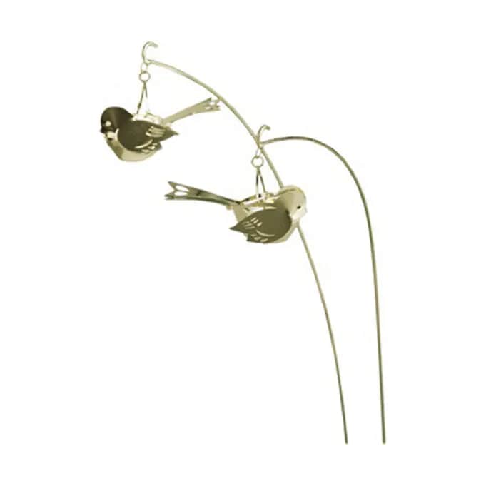 Jette Frölich Design Påskepynt Påske Blomsterstrå - 2 stk. i Guldfarvet, 1