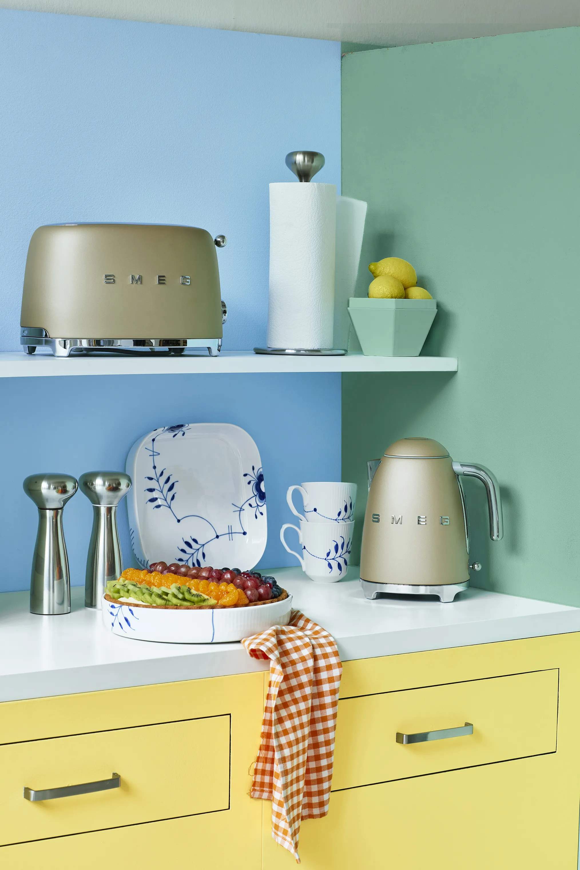 Georg Jensen Kværnsæt Alfredo Salt og pebersæt - 2 dele i Mat/Stål, 3