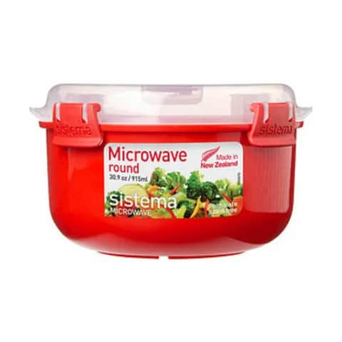 Microwave Steamer, red, large