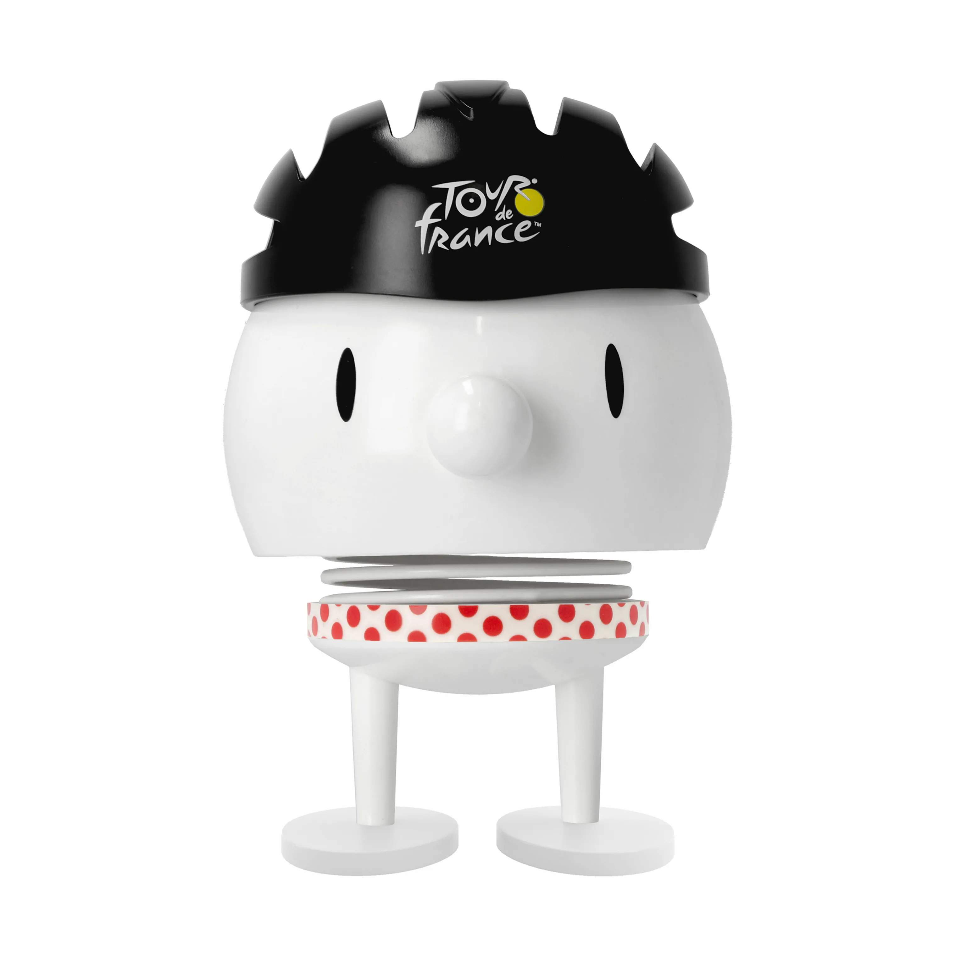 Bumble - Tour de France, hvid/røde prikker, large