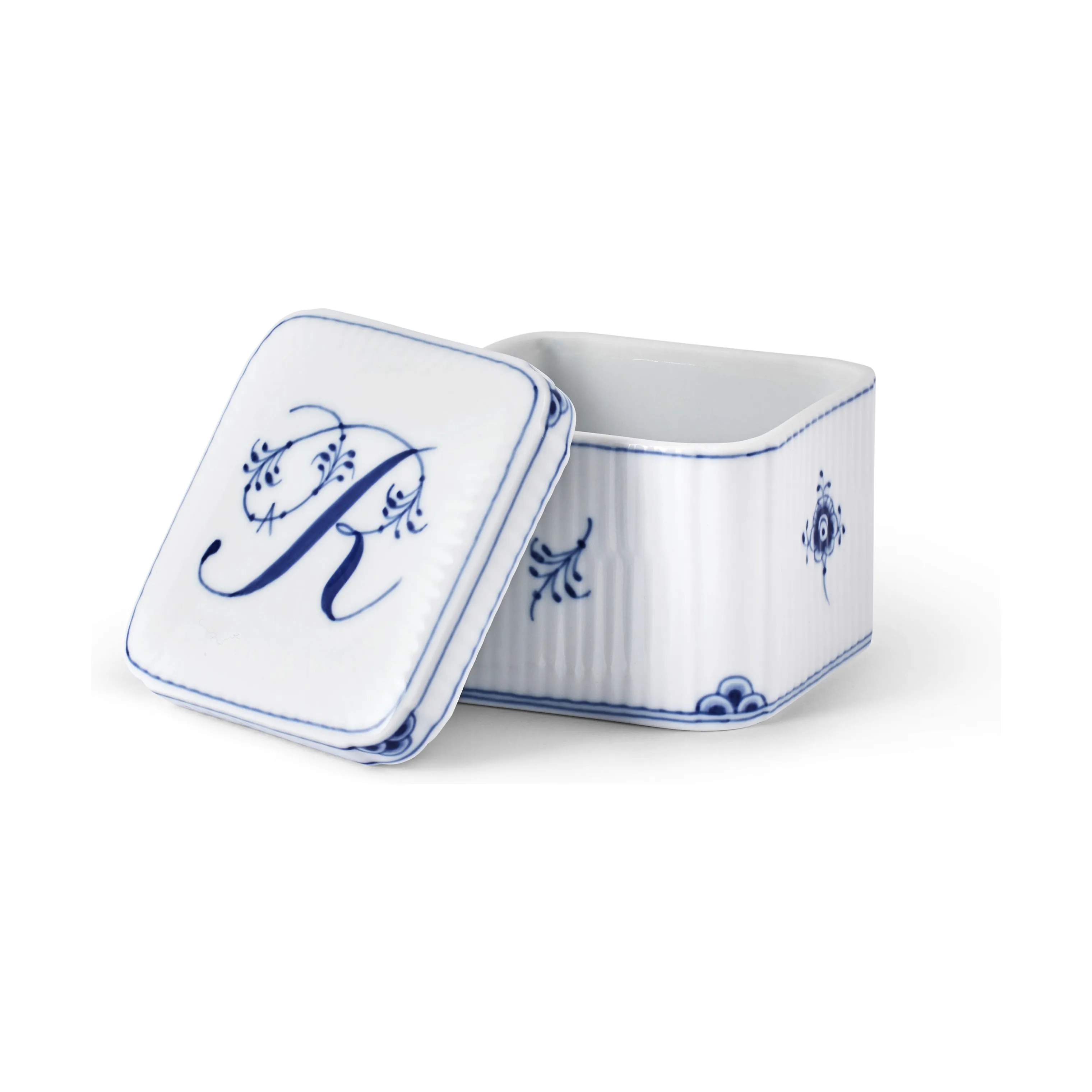 Alfabet Bonbonniere - R, hvid, large